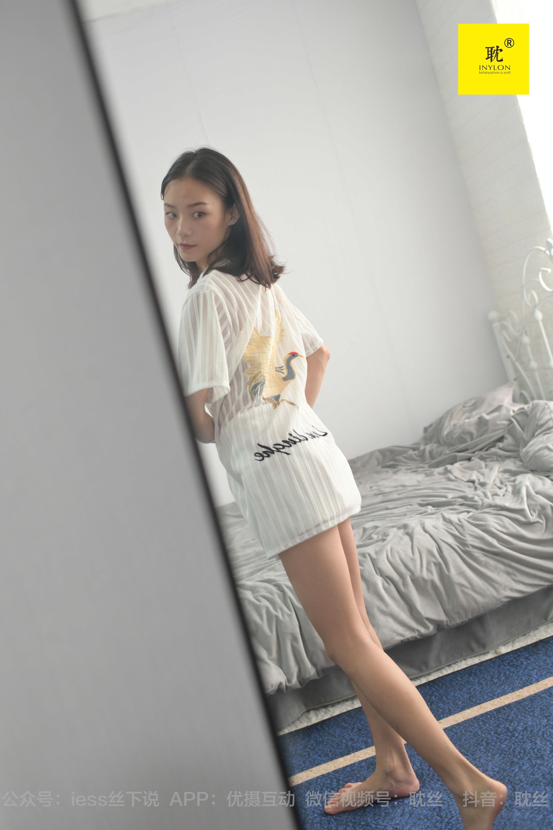 第N种幻想 孤单的周末② 小六 小裙子+鱼嘴鞋+脱鞋玩水-图7