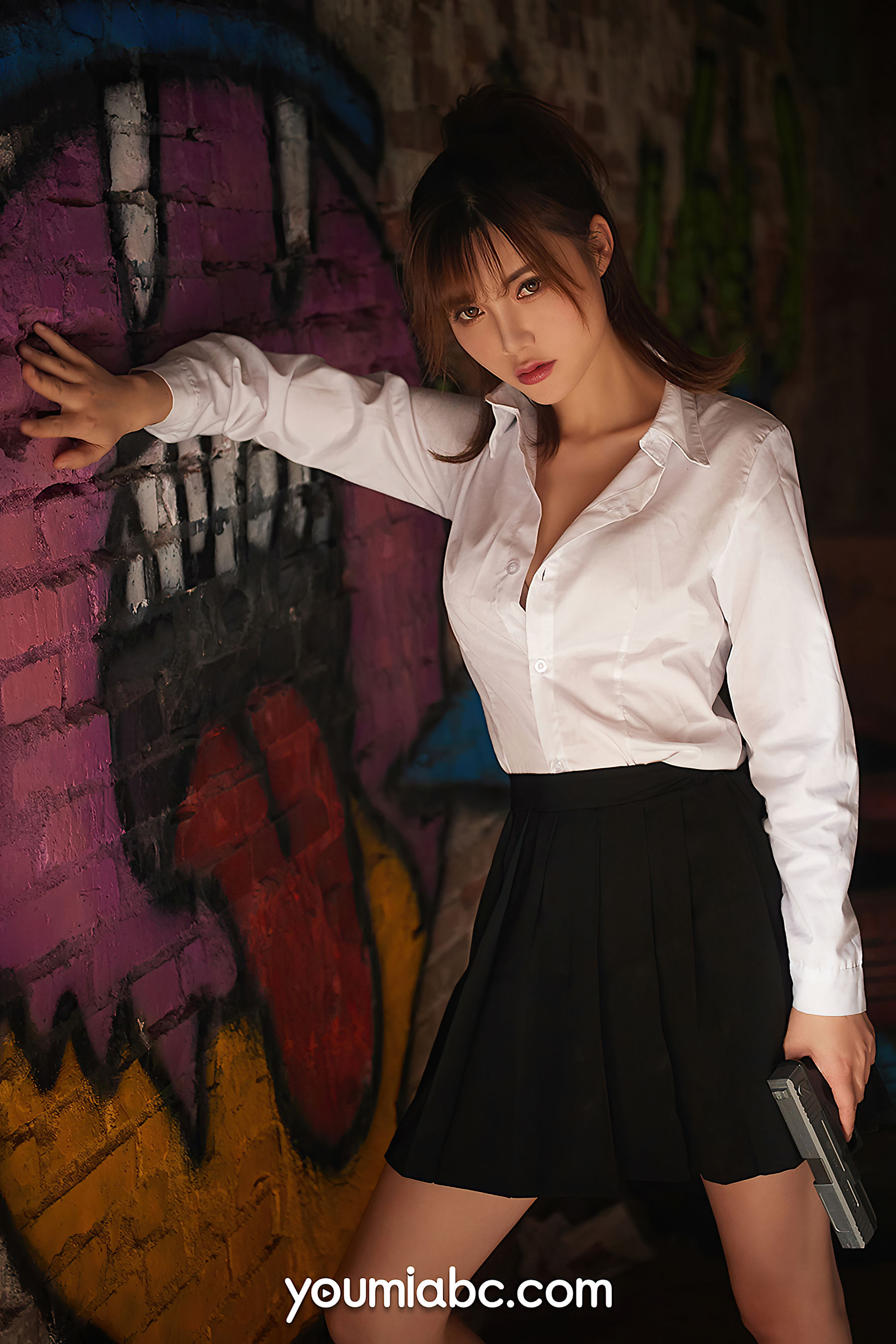 奶茶Emily 火辣女特工-图21