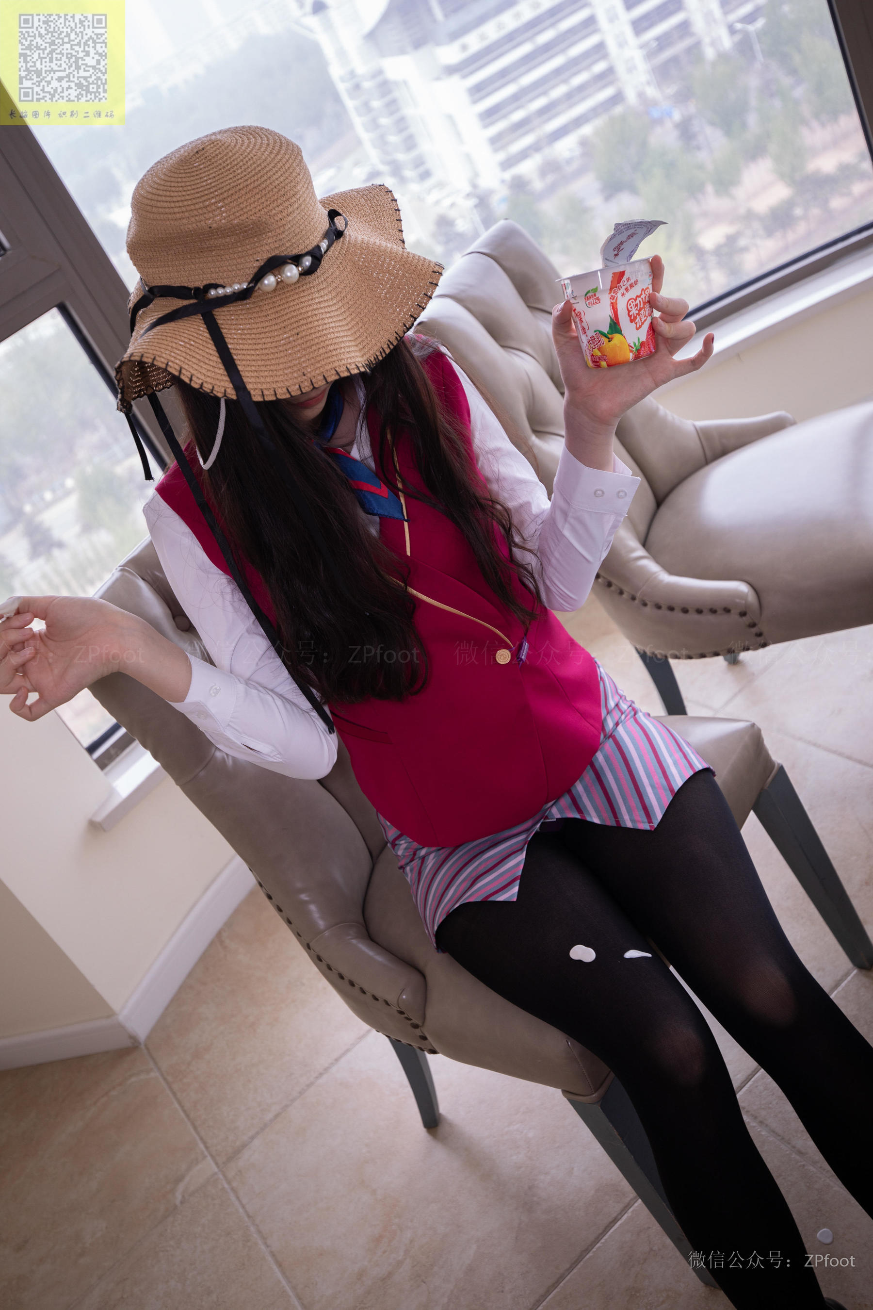 NO.303 酸奶掉在丝袜上-图34