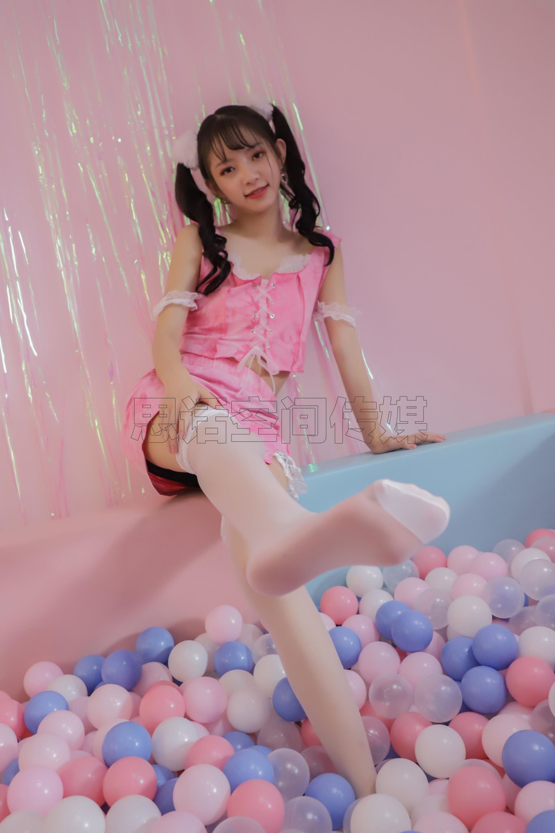 SJ018 珊珊 双马尾白丝小可爱-图10