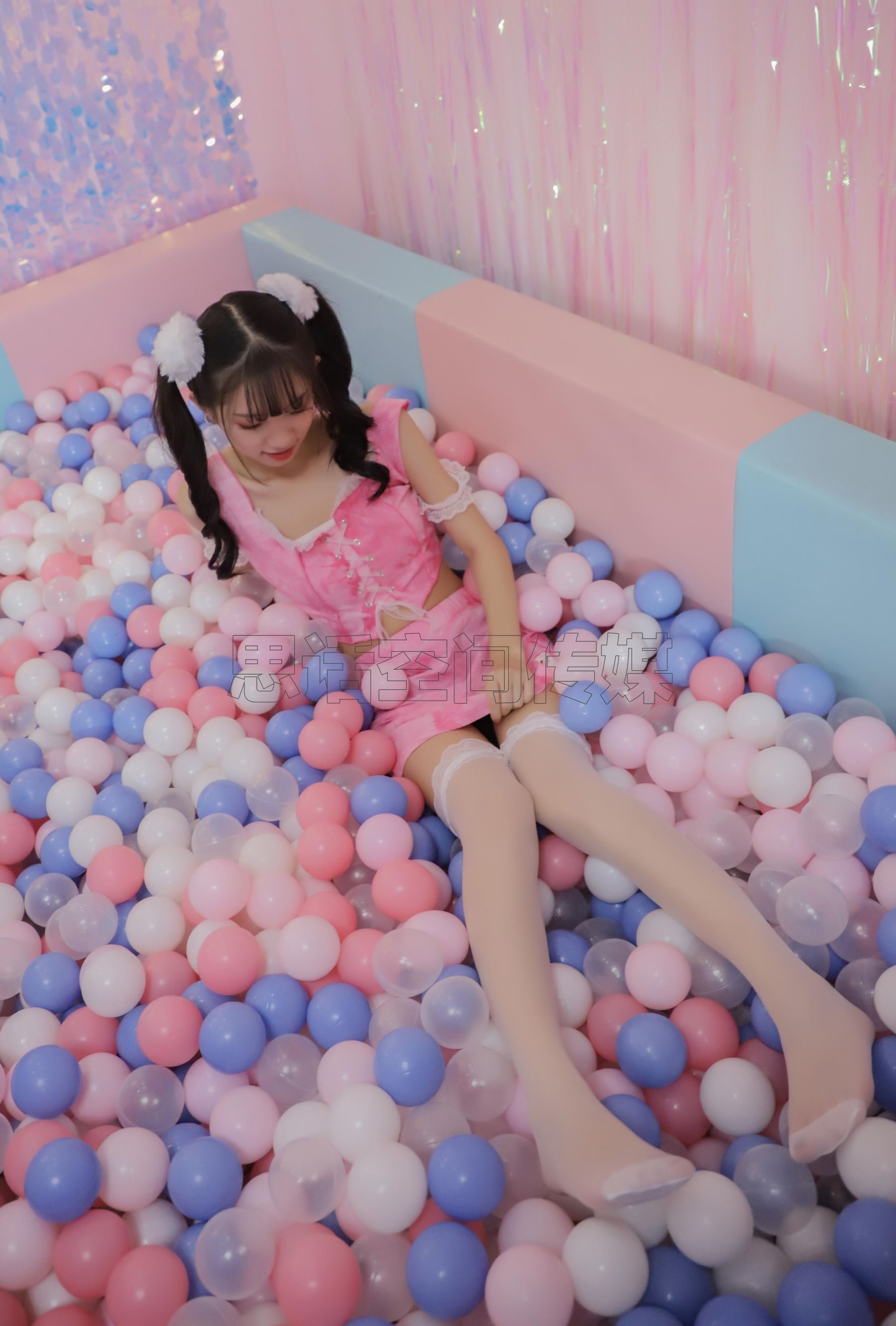 SJ018 珊珊 双马尾白丝小可爱-图12