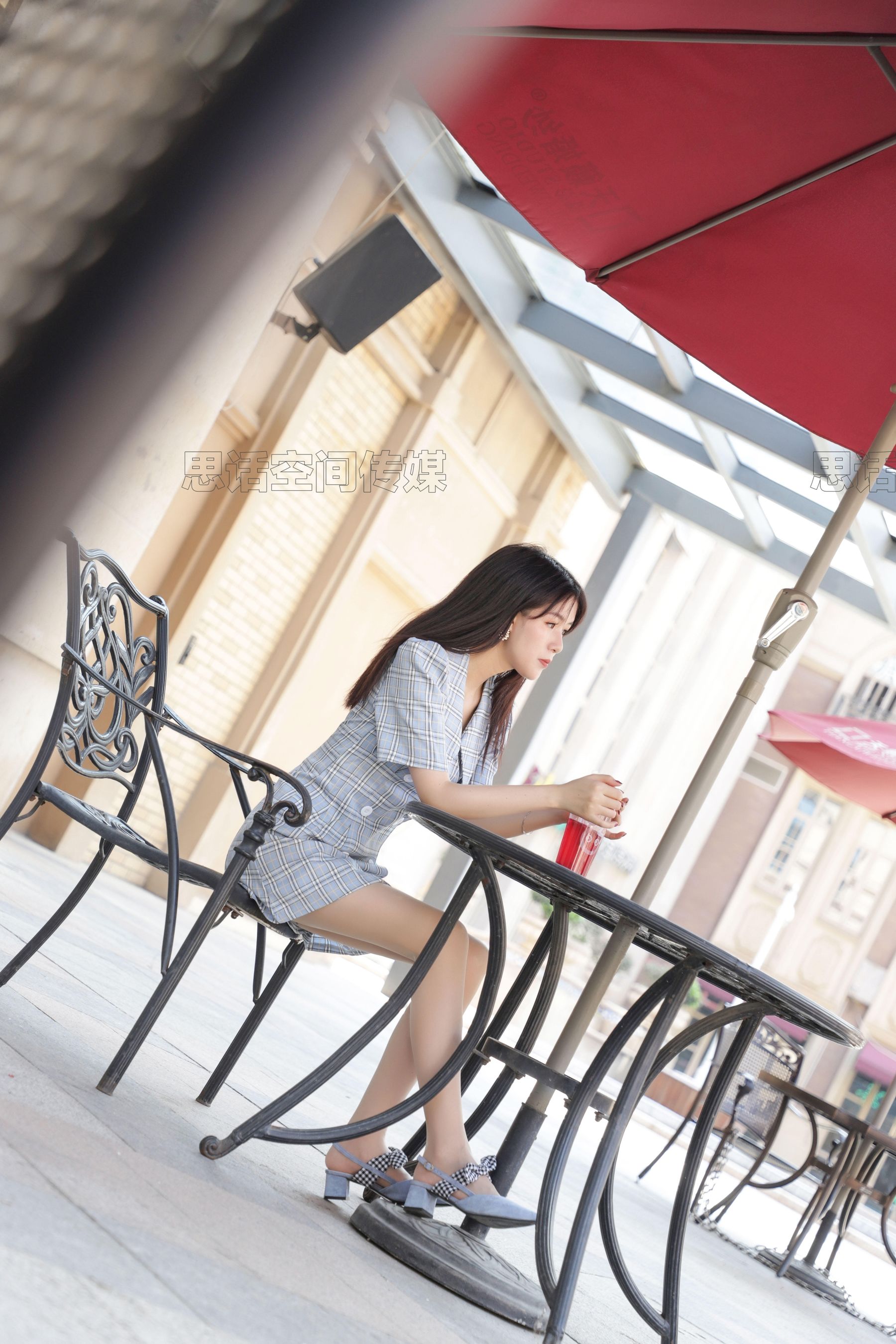 SJ022 筱蝶 楼梯道的学院女神-图41