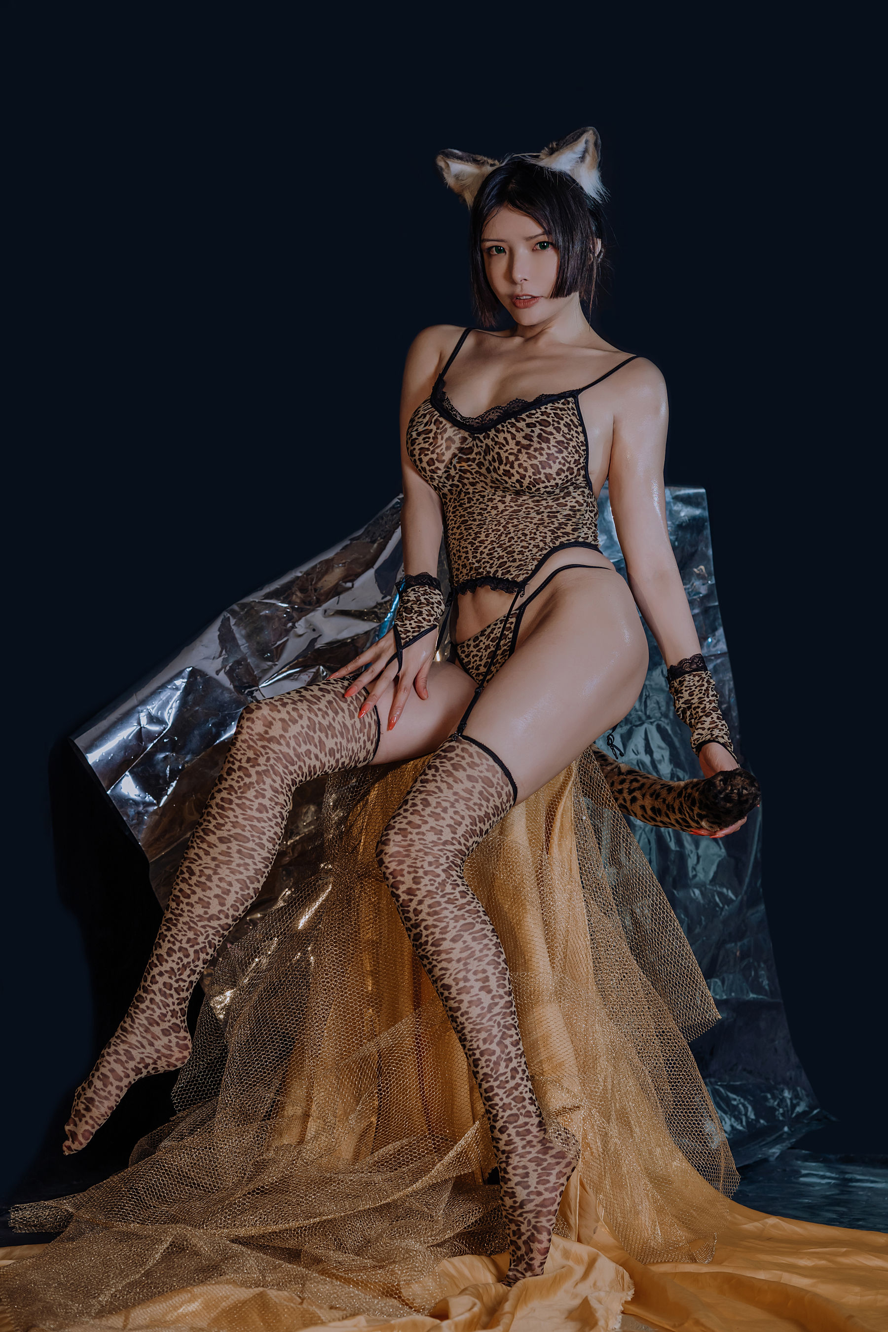 秋和柯基(夏小秋秋秋) - 兽耳娘 豹女-图0