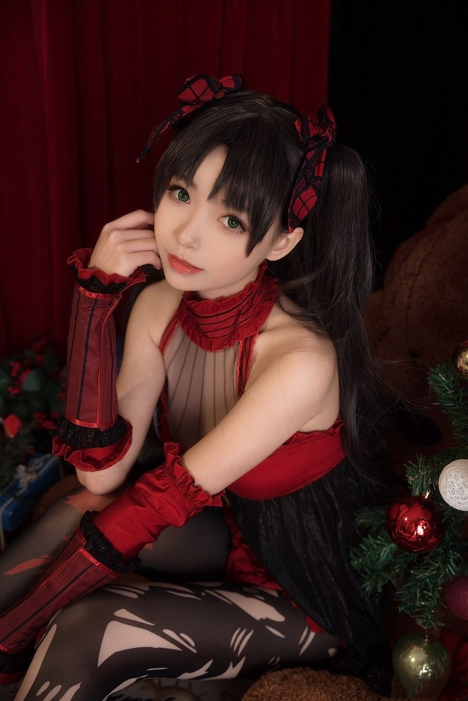 动漫博主大大卷卷小卷 - 内衣双马尾-图6