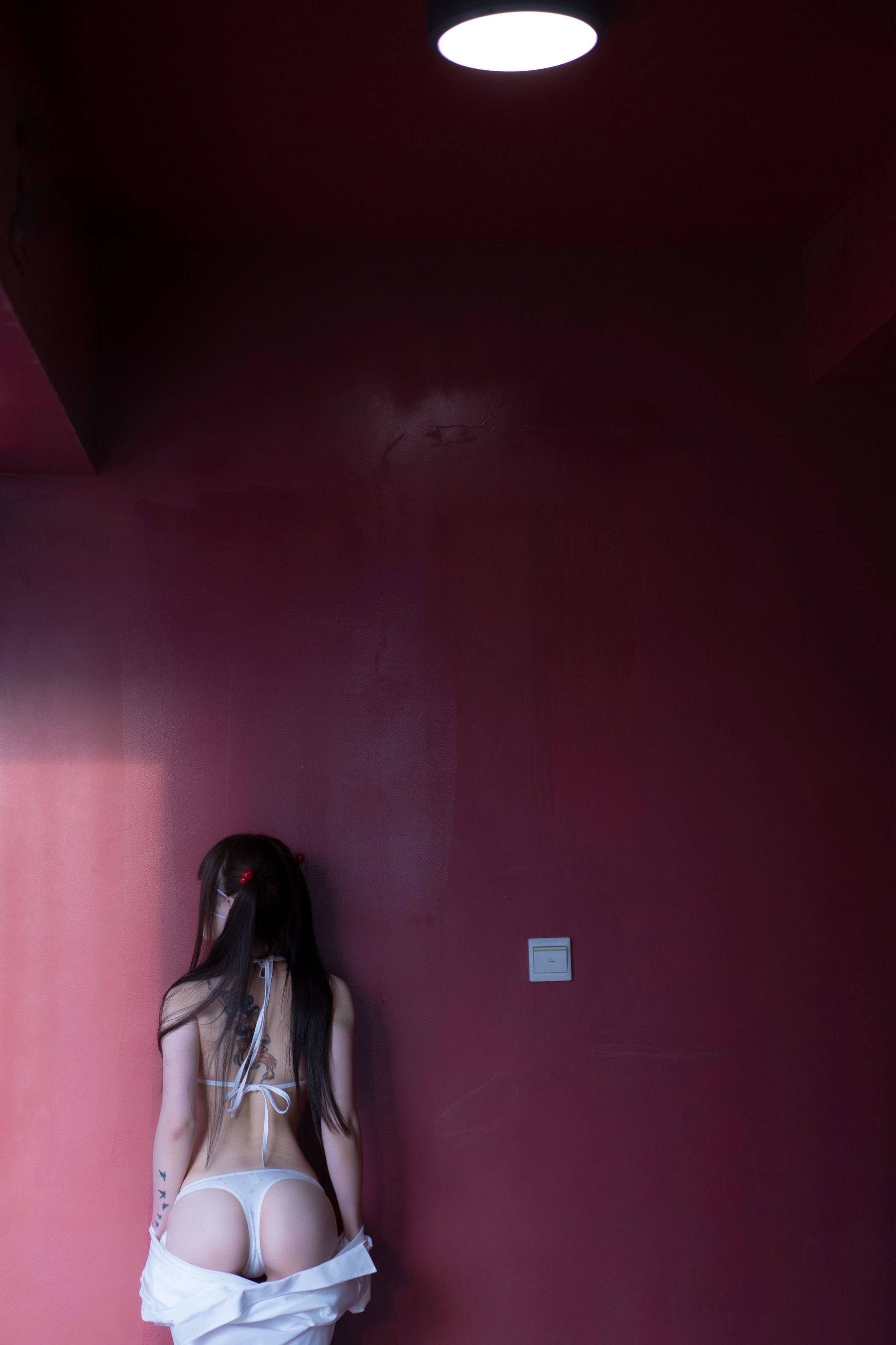 COS少女星野咪兔 - 红色-图2