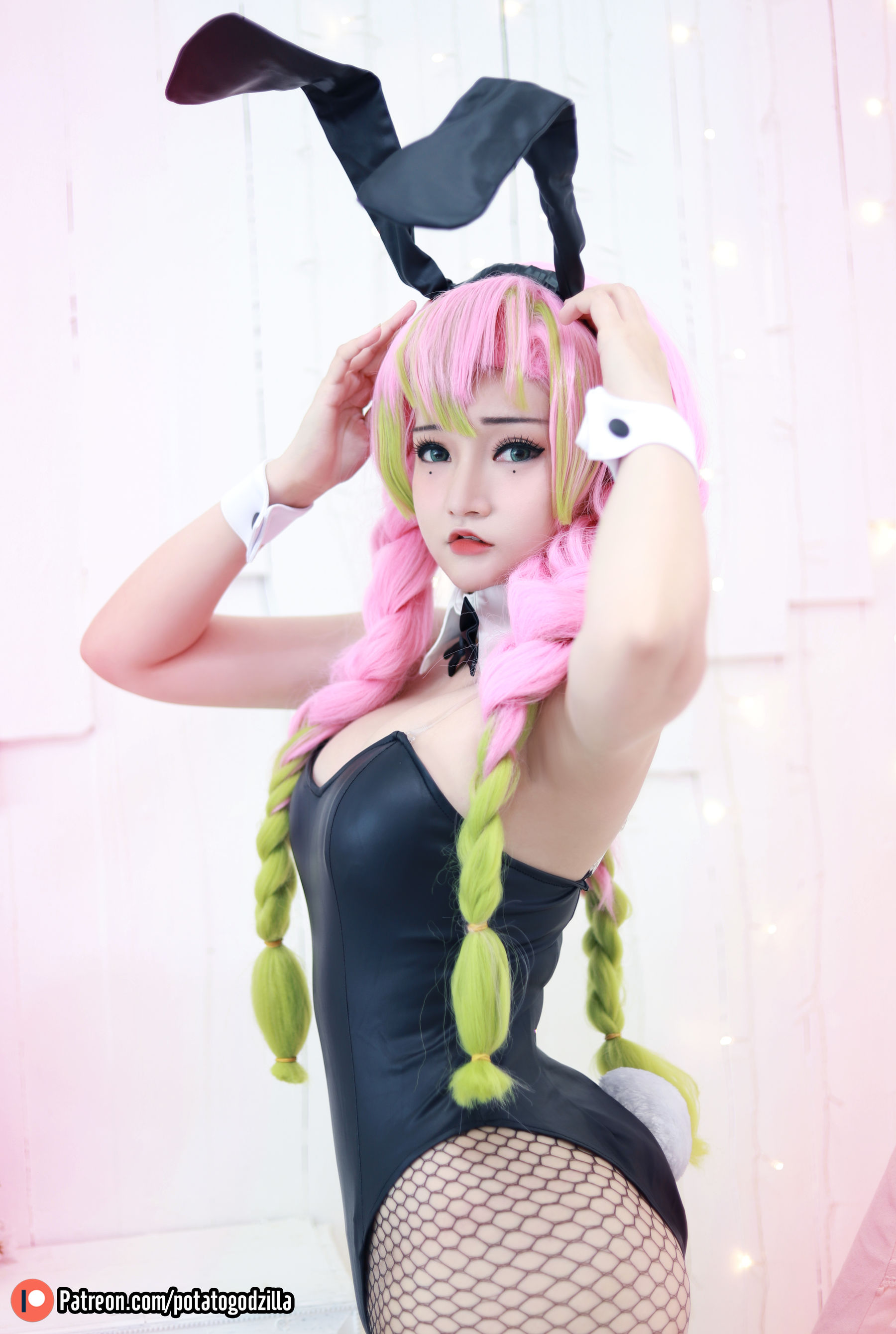 Coser小姐姐Potato Godzilla - Mitsuri Kanroji-图12