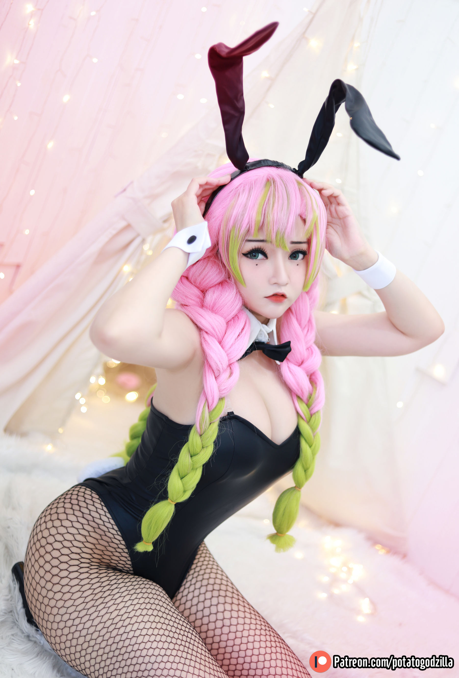 Coser小姐姐Potato Godzilla - Mitsuri Kanroji-图2