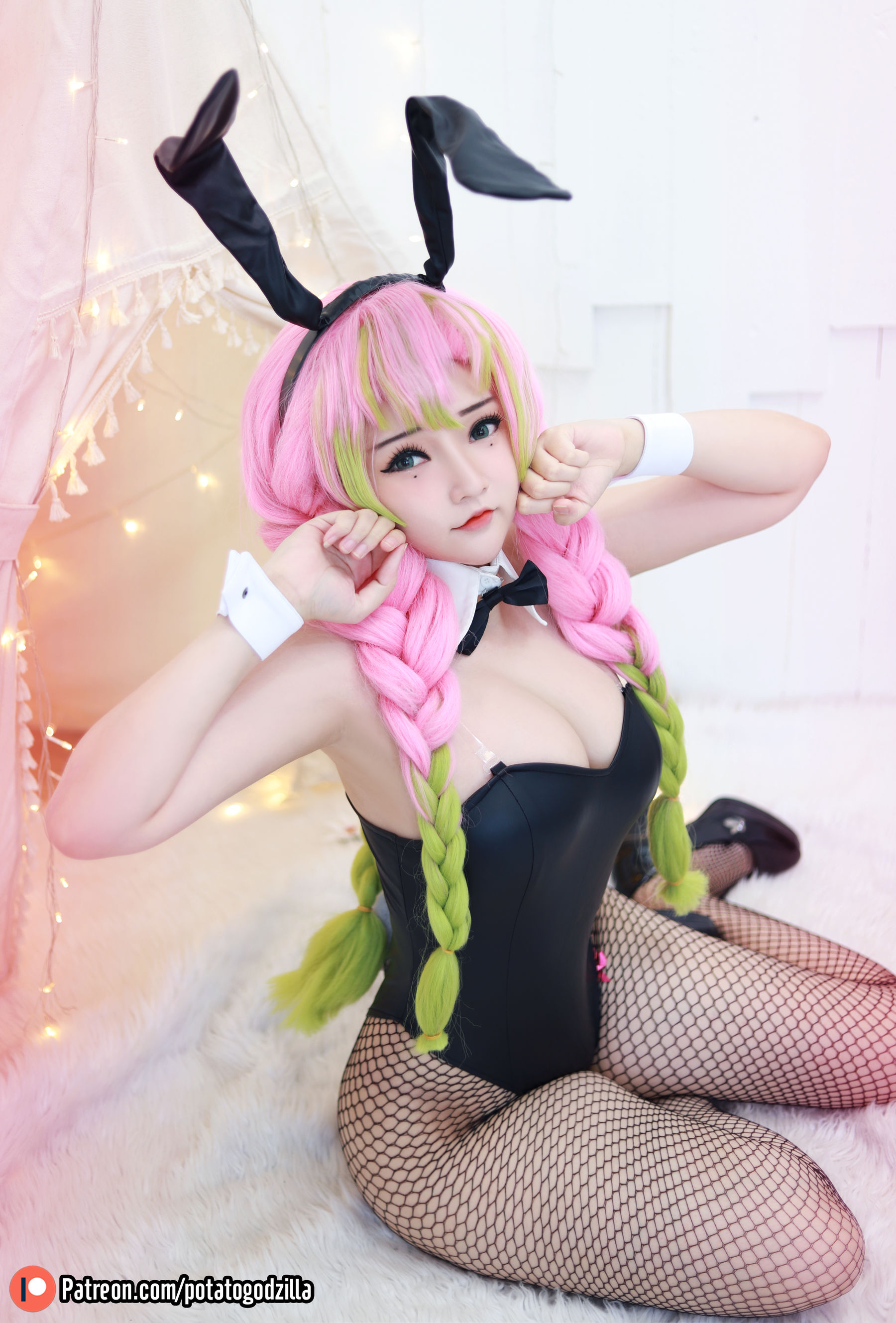 Coser小姐姐Potato Godzilla - Mitsuri Kanroji-图4