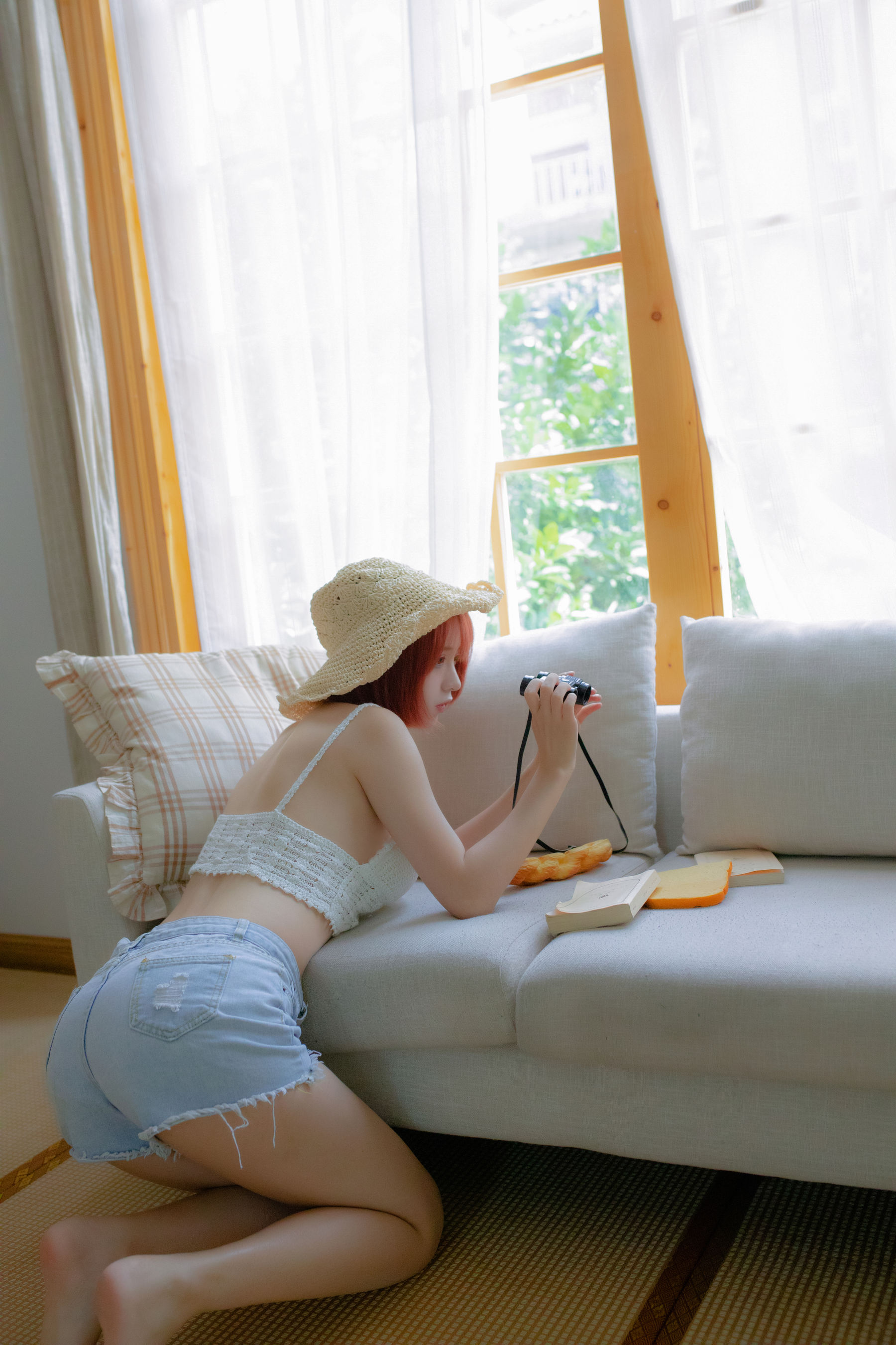 疯猫ss - 草帽女孩-图10