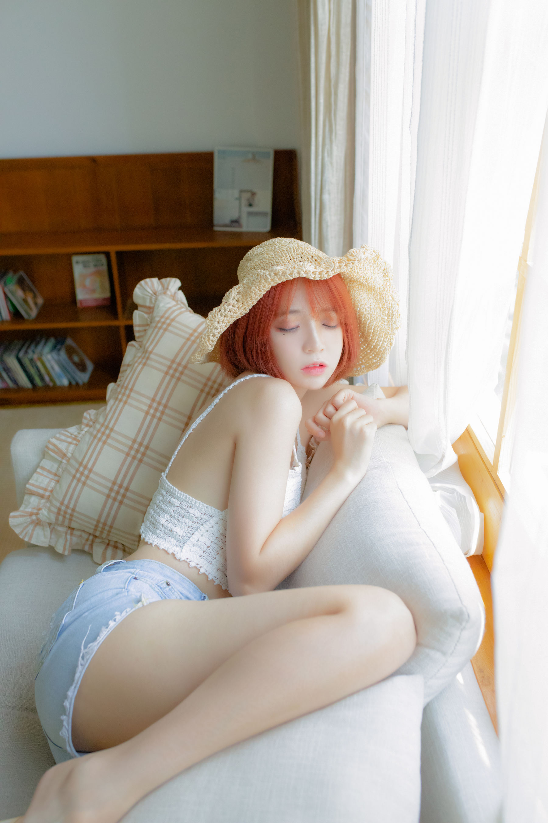 疯猫ss - 草帽女孩-图5