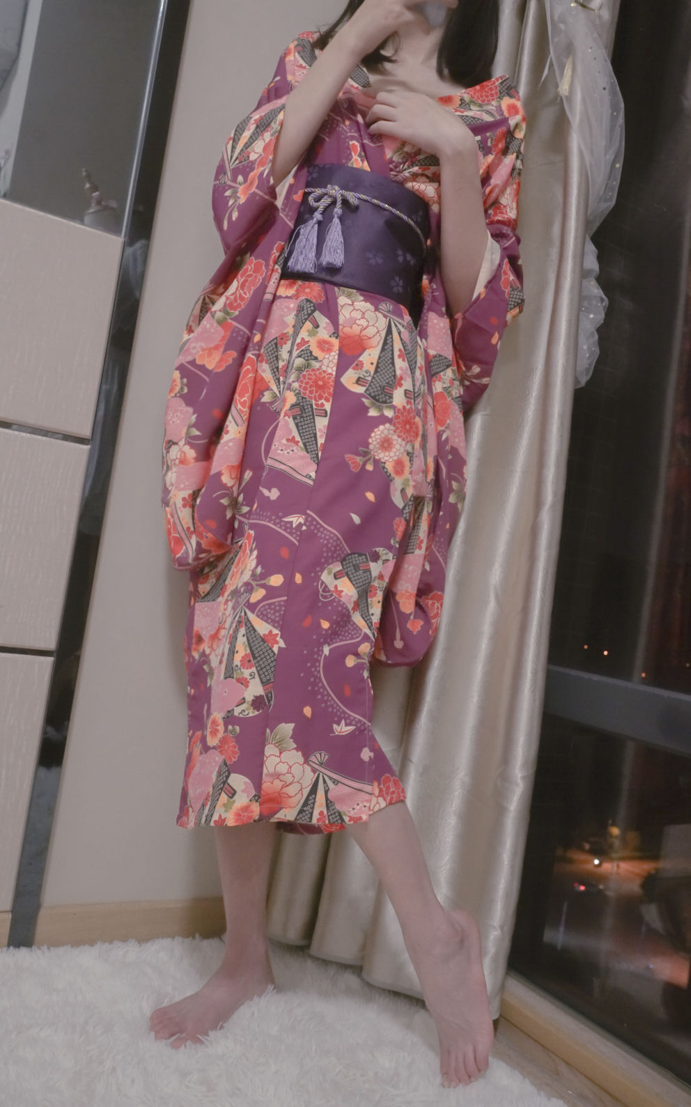 萌妹子眼酱大魔王w - 和服-图3