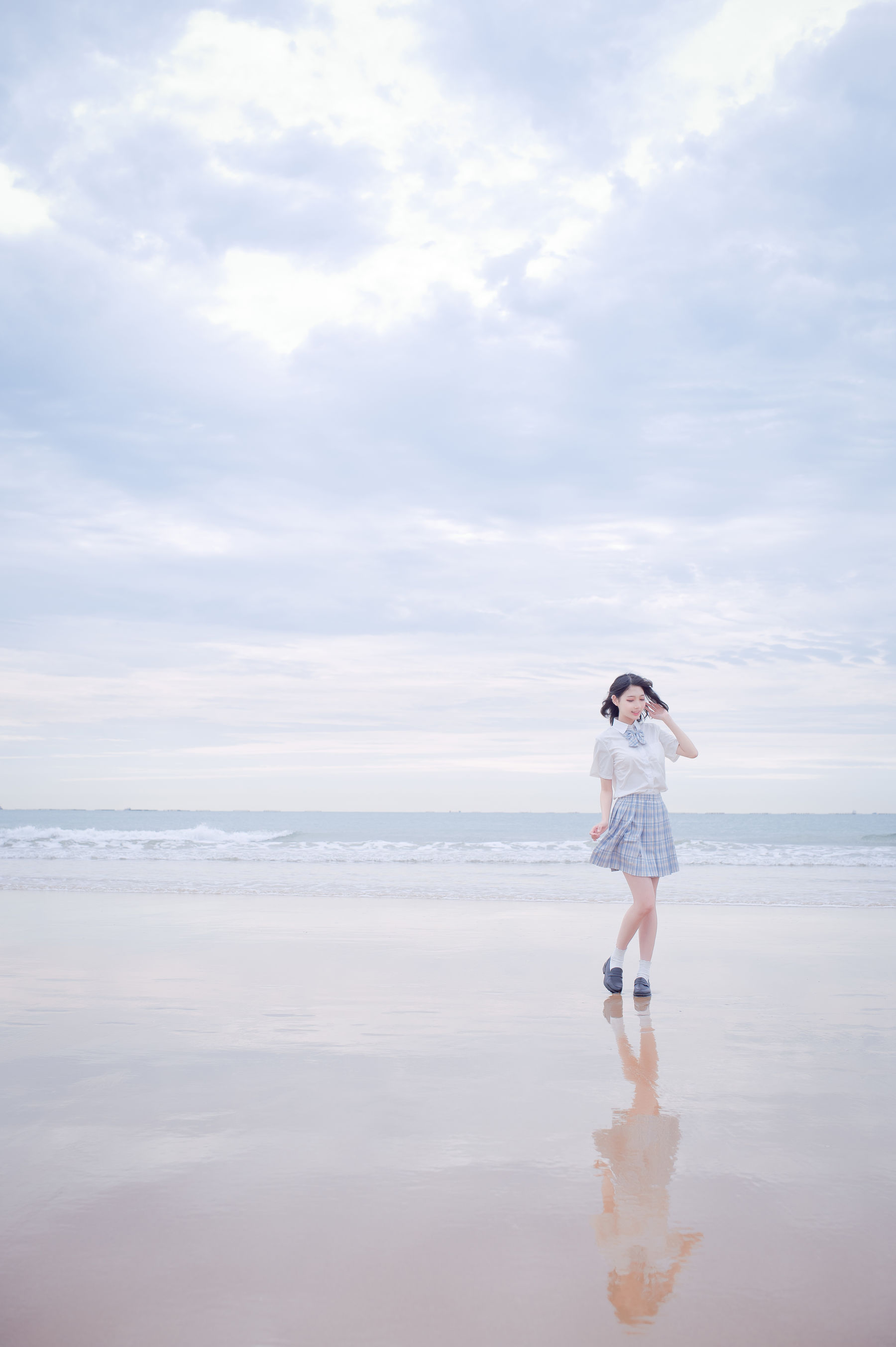 周叽是可爱兔兔 - 海边jk-图10