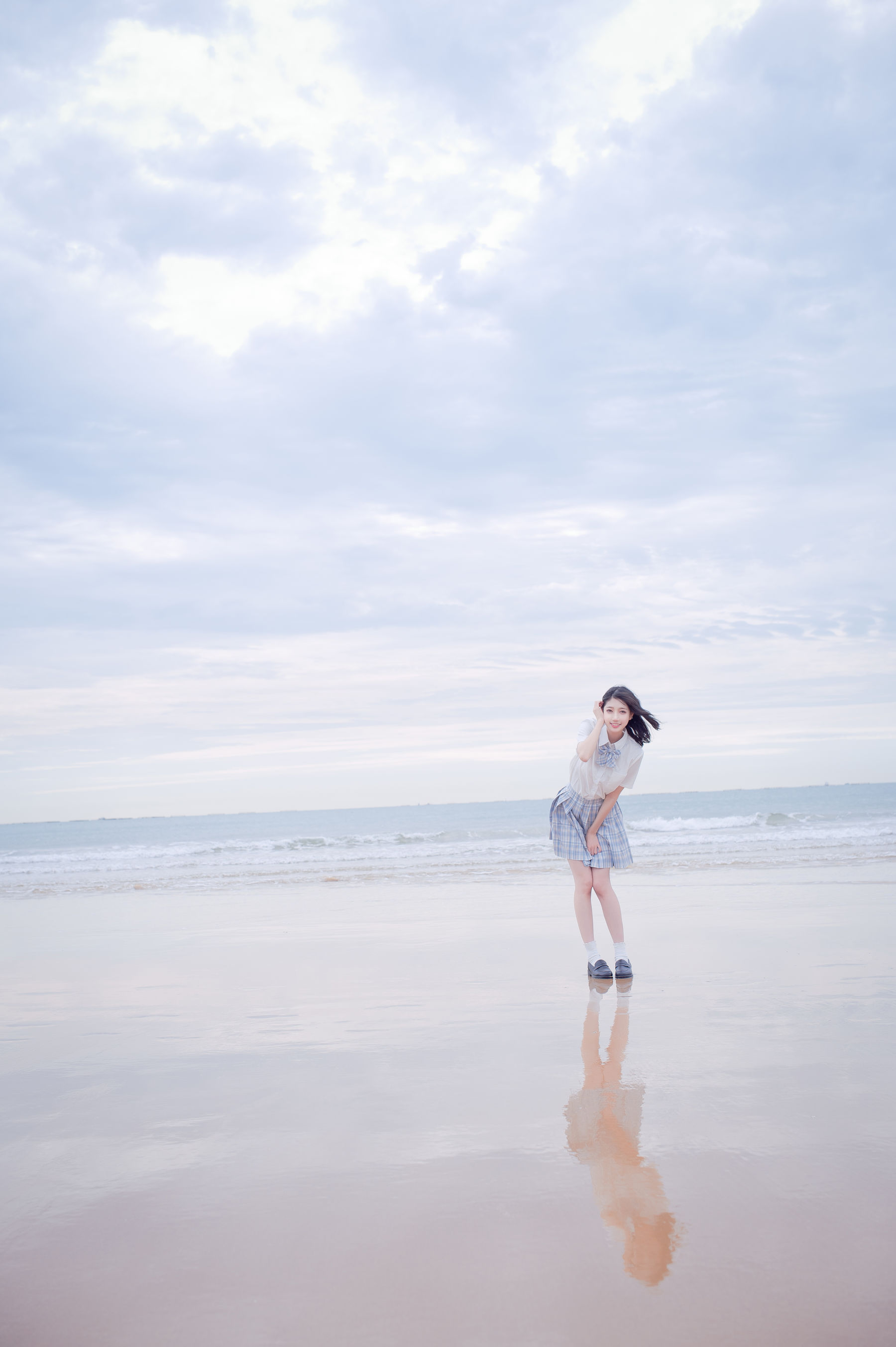 周叽是可爱兔兔 - 海边jk-图11