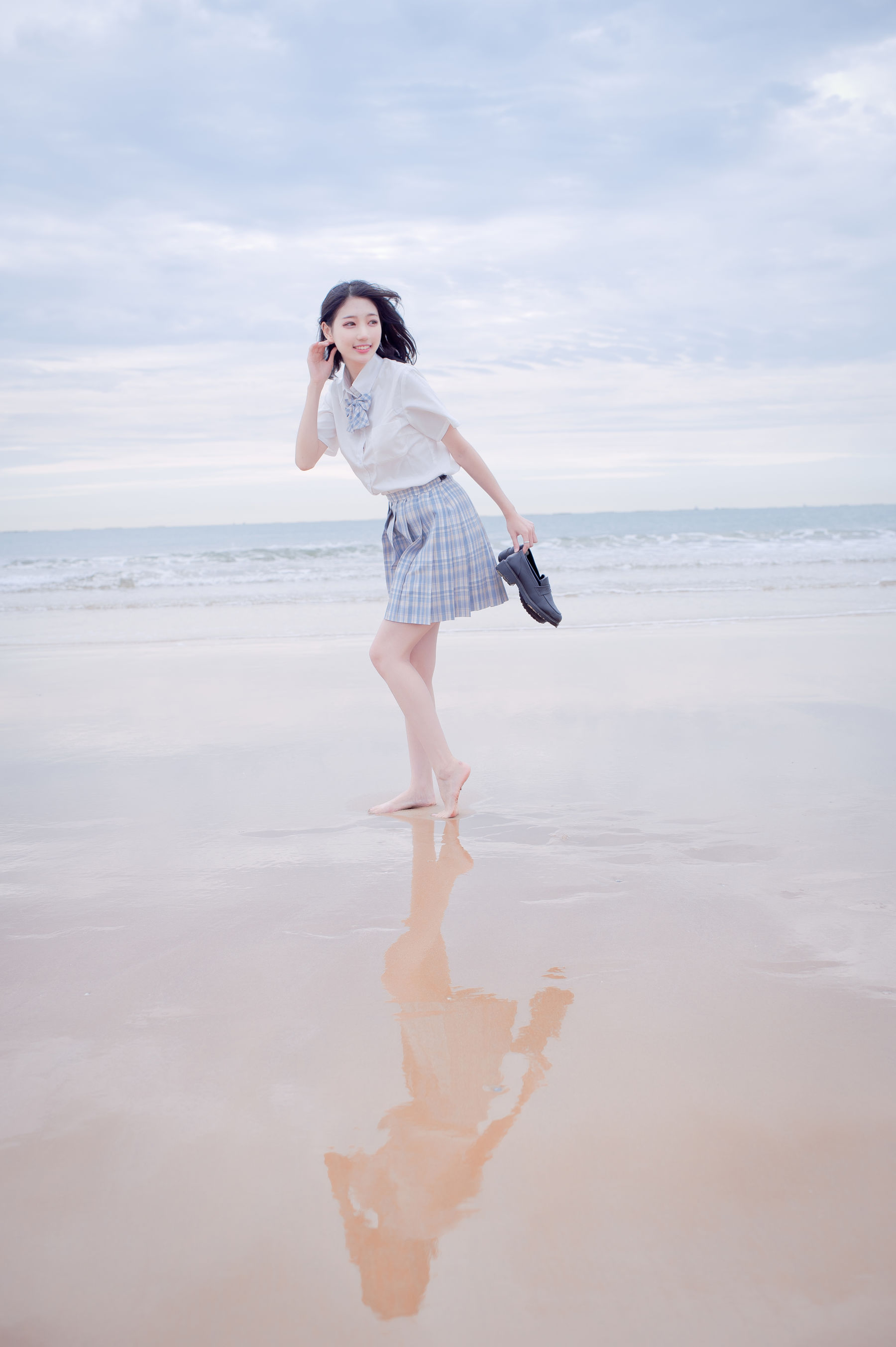 周叽是可爱兔兔 - 海边jk-图14