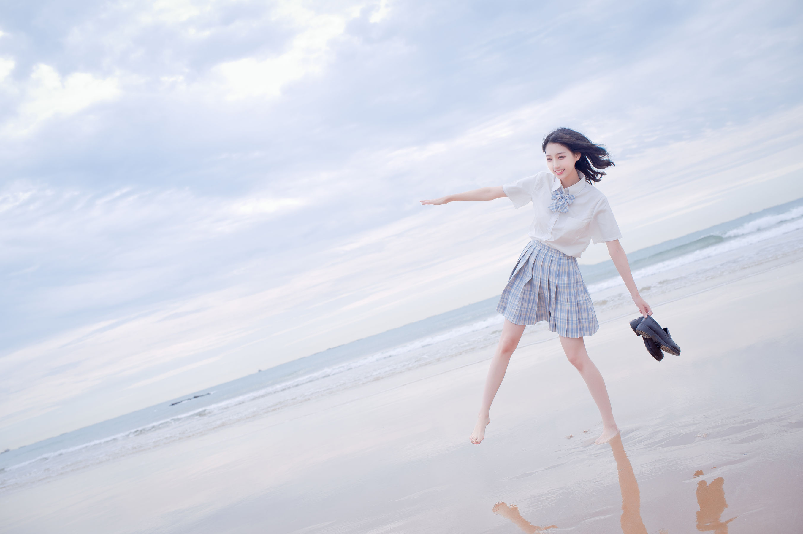 周叽是可爱兔兔 - 海边jk-图15