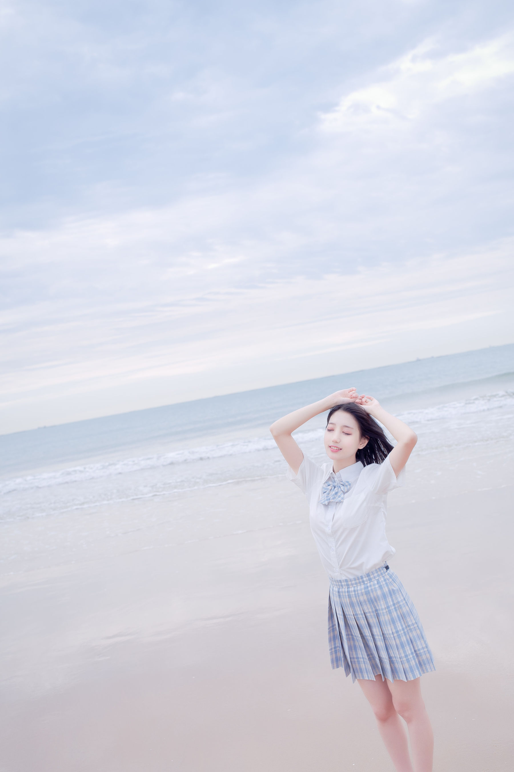 周叽是可爱兔兔 - 海边jk-图17