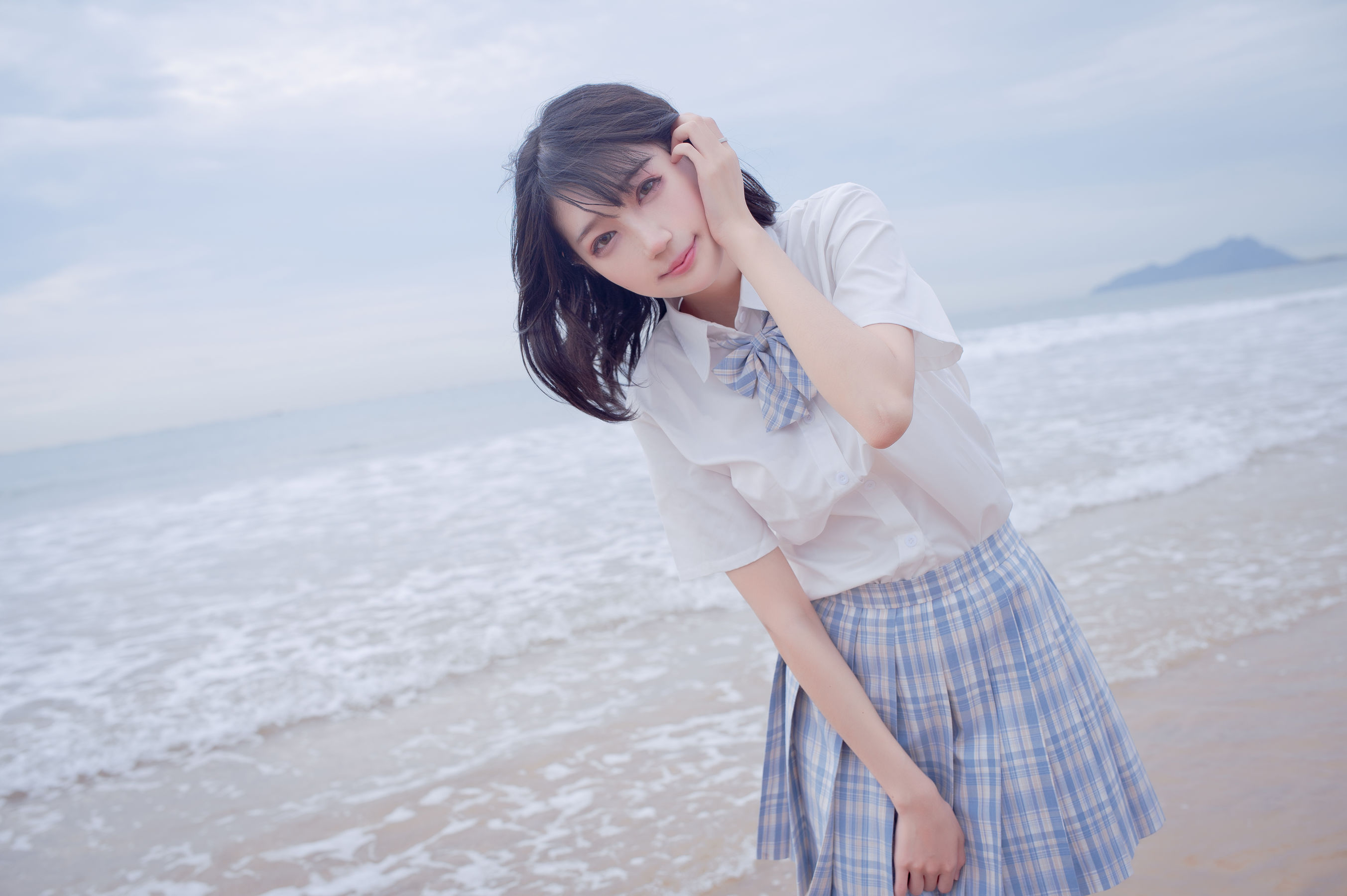 周叽是可爱兔兔 - 海边jk-图2