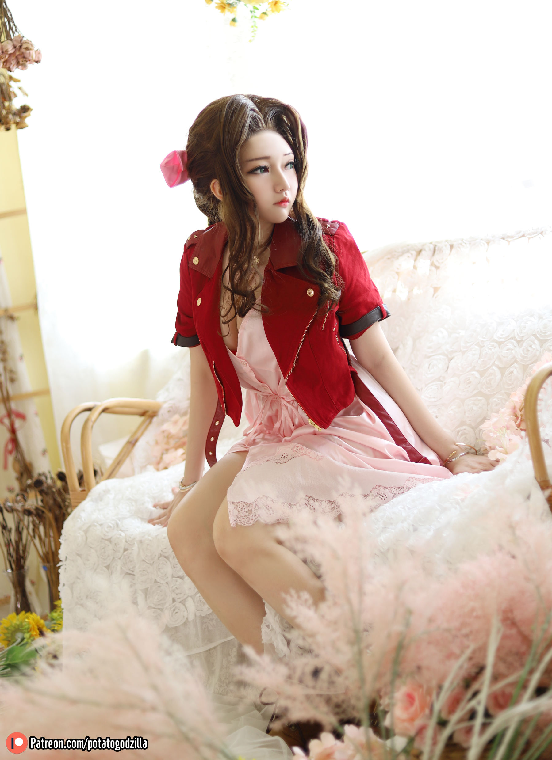 Coser小姐姐Potato Godzilla - Aeris-图3