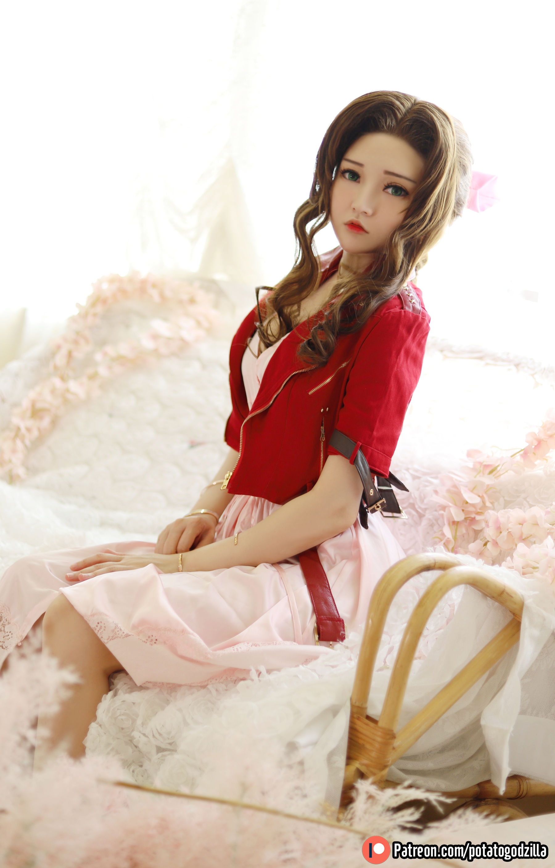 Coser小姐姐Potato Godzilla - Aeris-图43