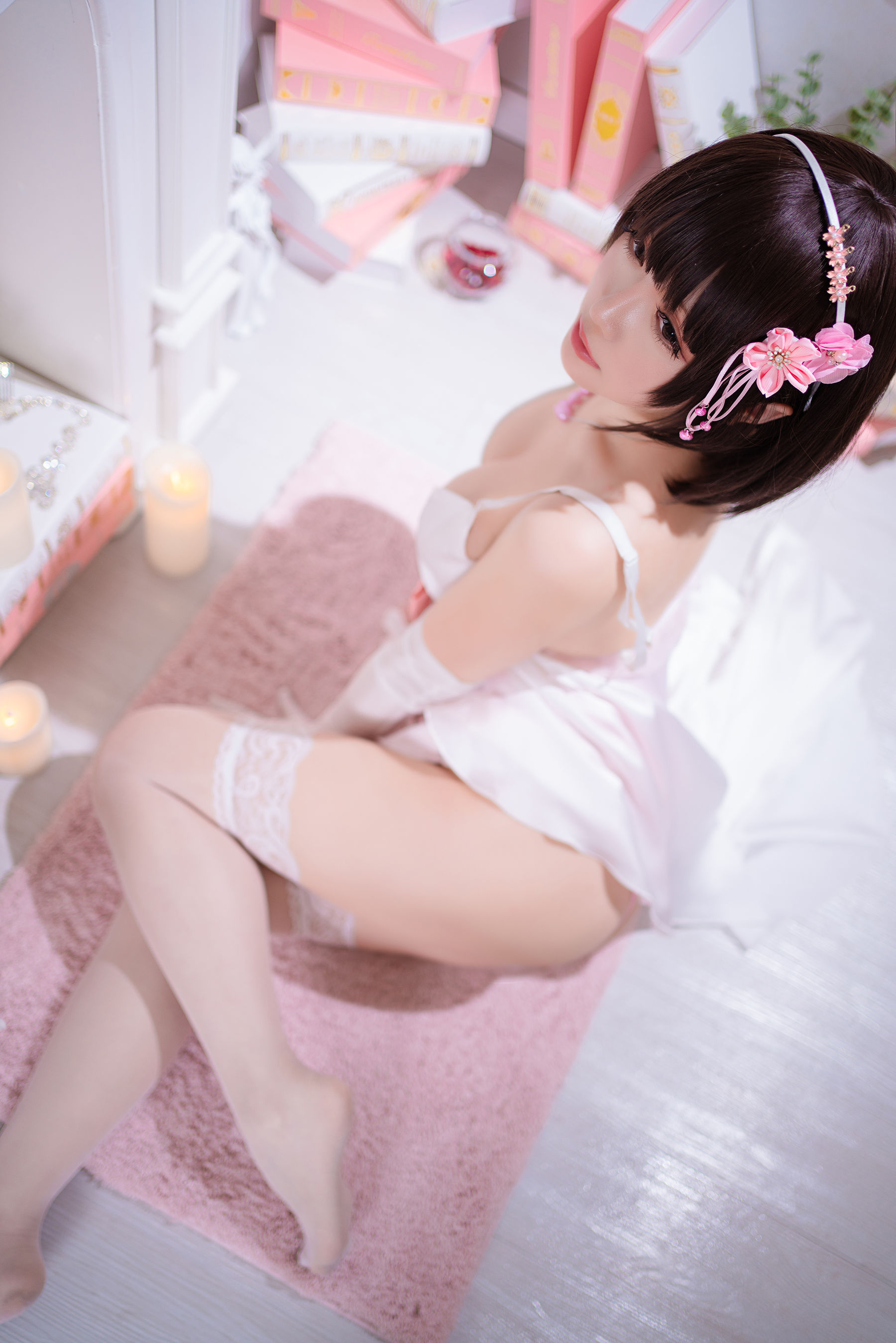 Coser小姐姐星之迟迟 - 加藤惠 特典礼服-图12