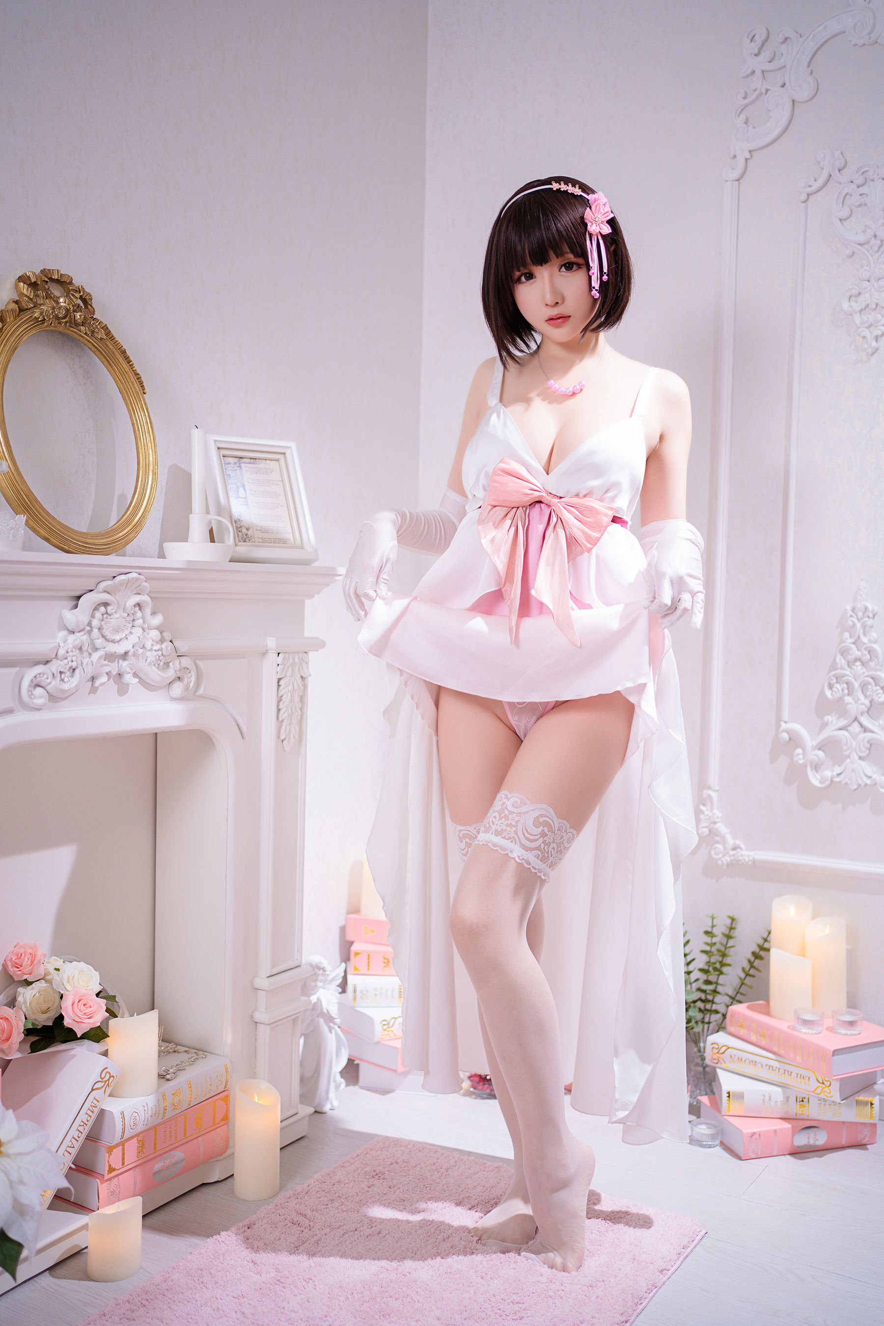 Coser小姐姐星之迟迟 - 加藤惠 特典礼服-图13