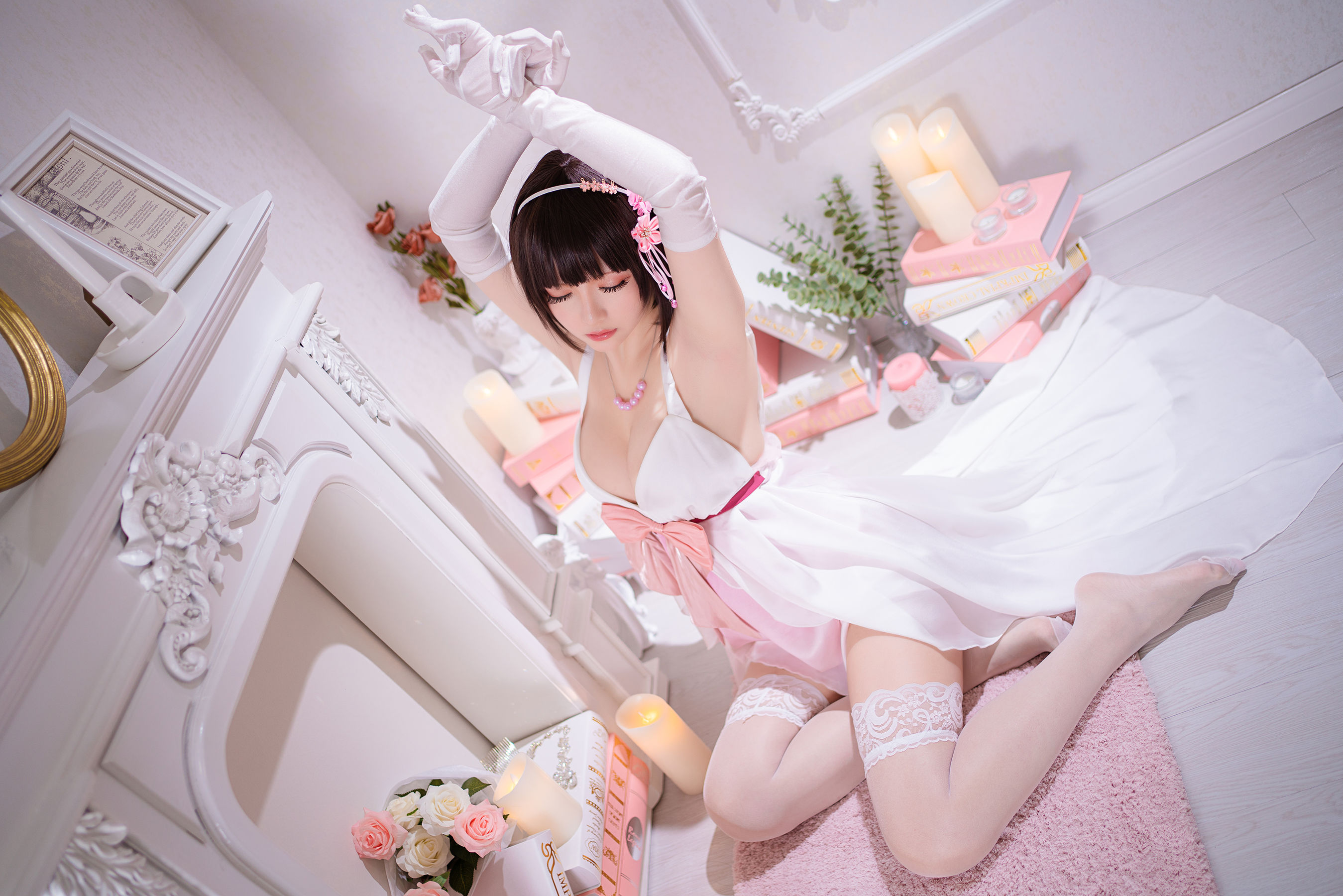 Coser小姐姐星之迟迟 - 加藤惠 特典礼服-图24