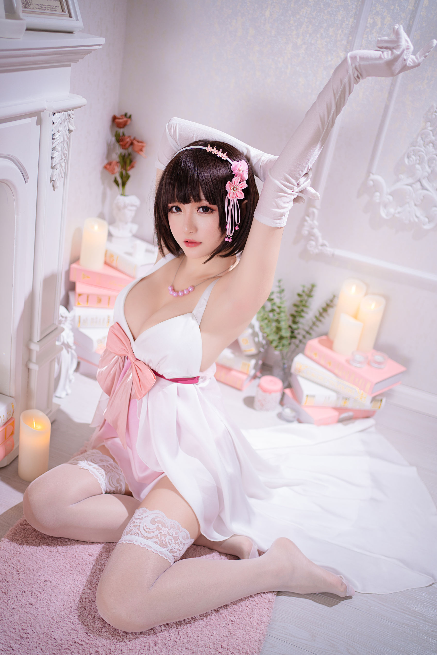 Coser小姐姐星之迟迟 - 加藤惠 特典礼服-图25