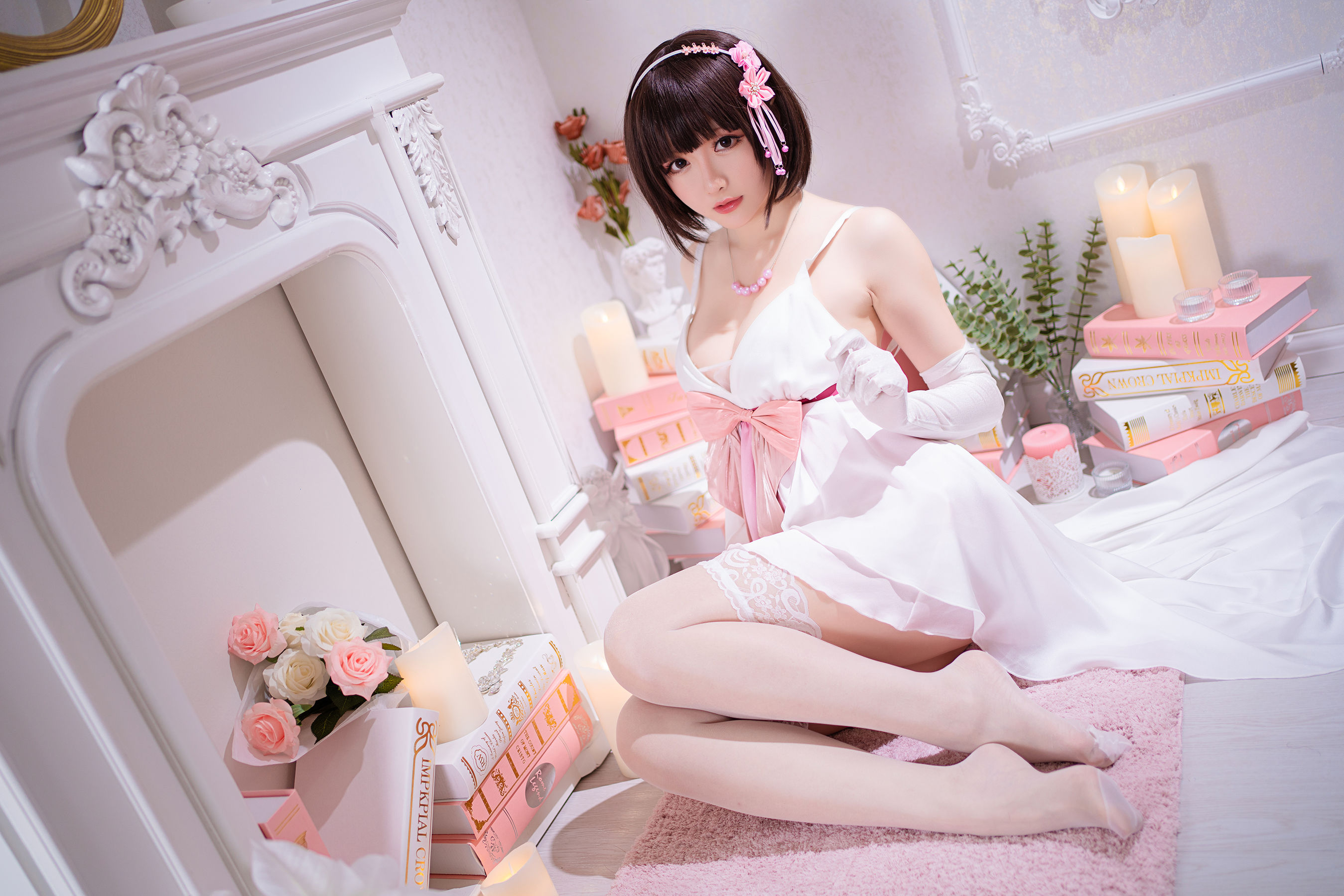 Coser小姐姐星之迟迟 - 加藤惠 特典礼服-图26