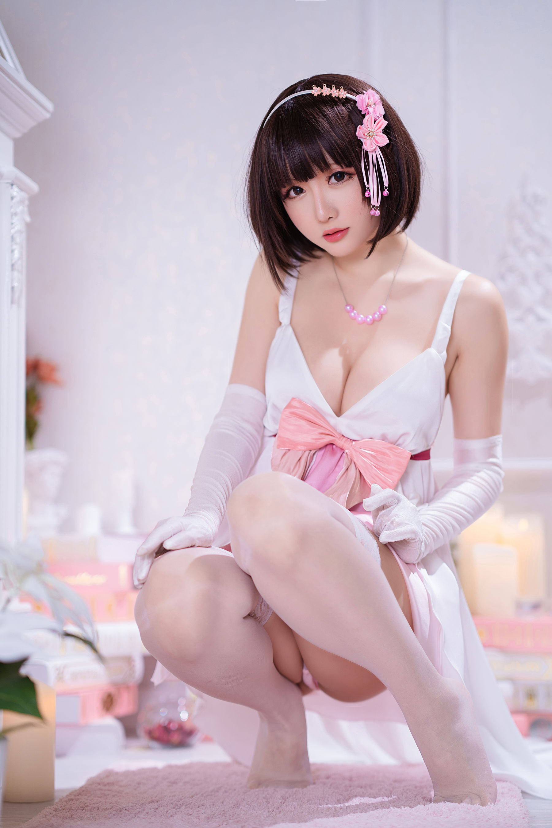 Coser小姐姐星之迟迟 - 加藤惠 特典礼服-图34
