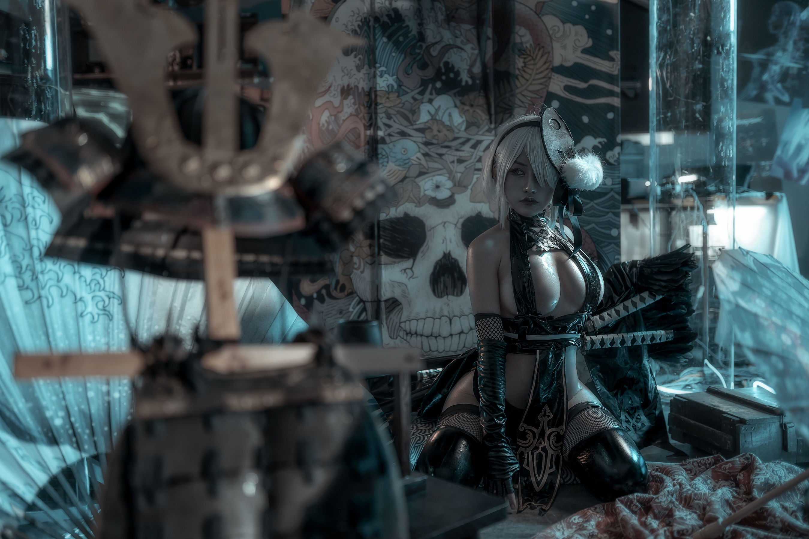 一笑芳香沁写真 - 忍者2B-图0