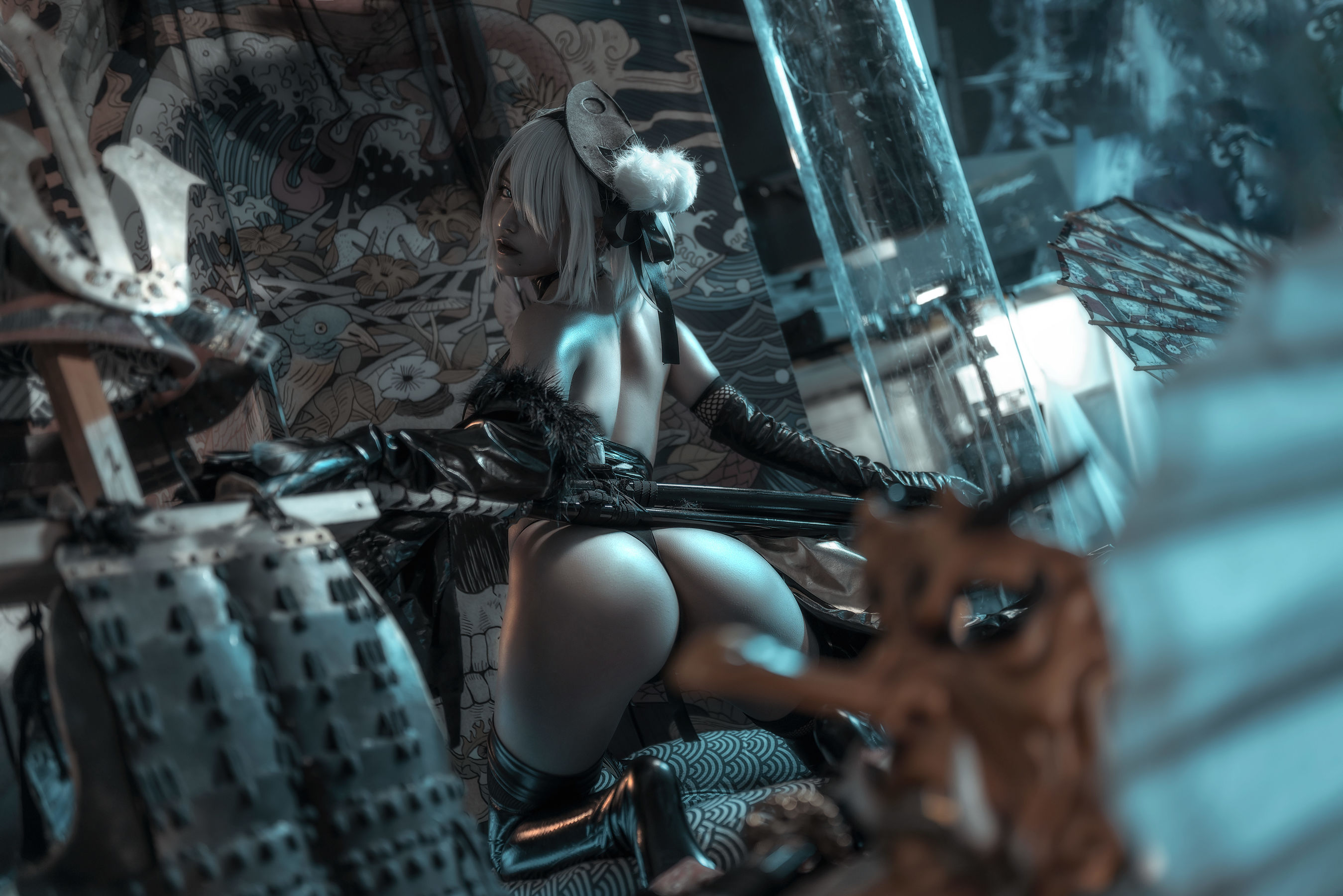 一笑芳香沁写真 - 忍者2B-图8