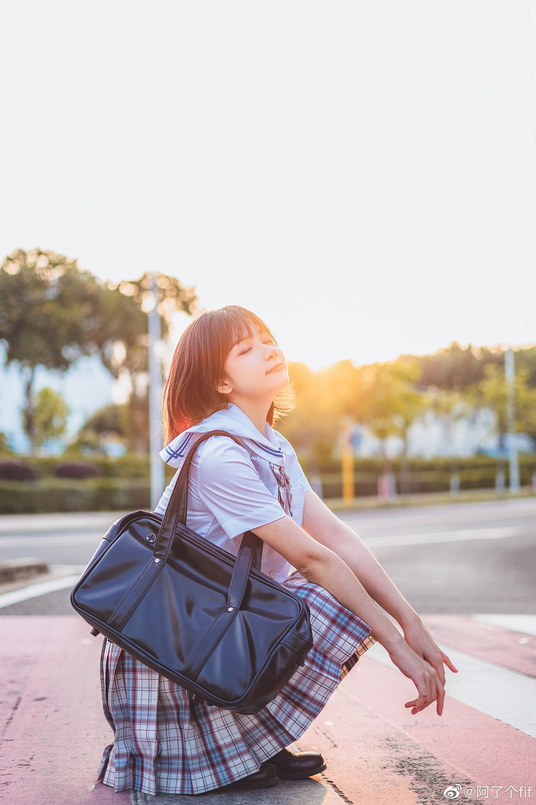 动漫博主阿了个fifi - 阳光JK-图7