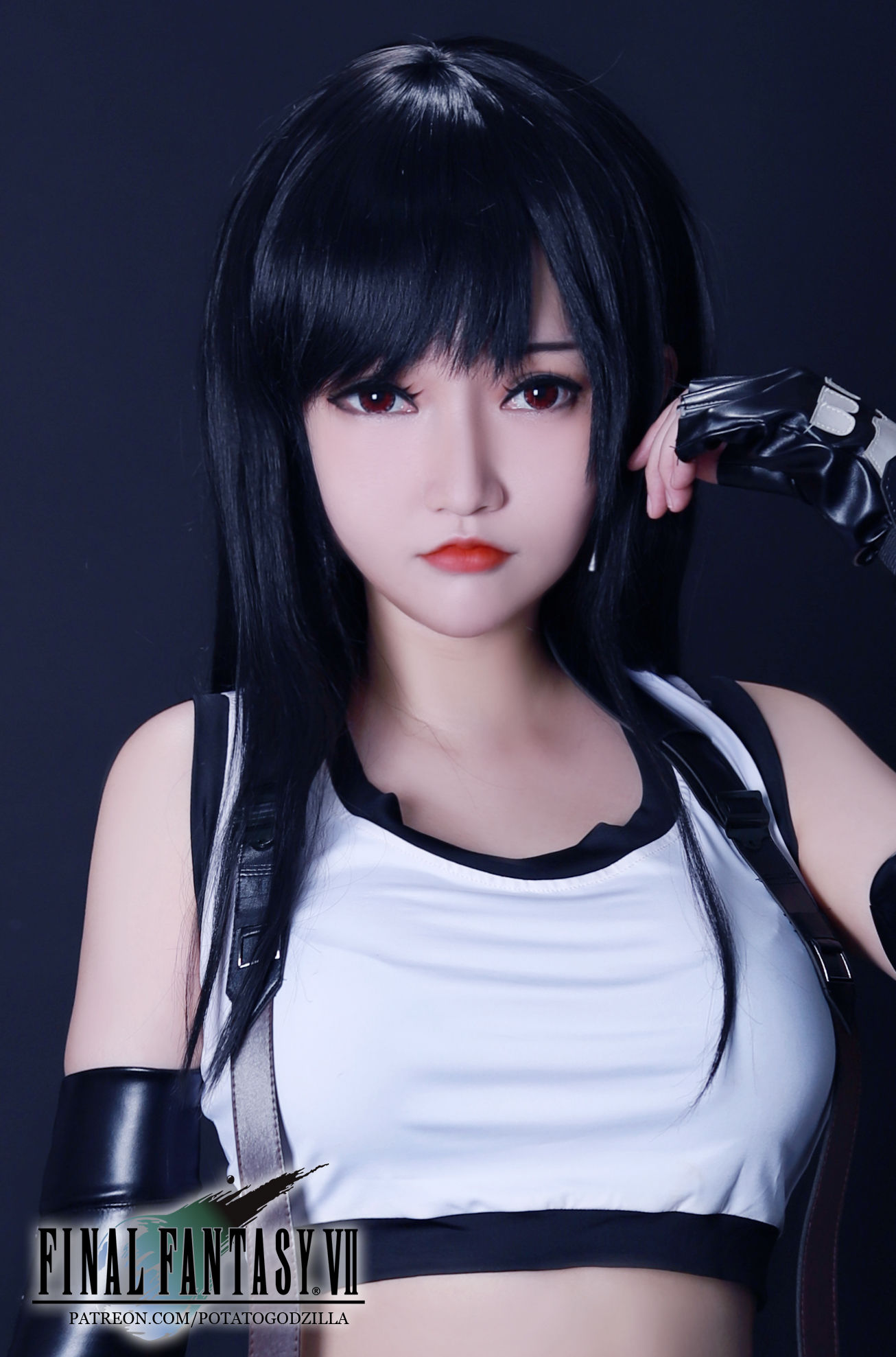 Coser小姐姐Potato Godzilla - Tifa-图11