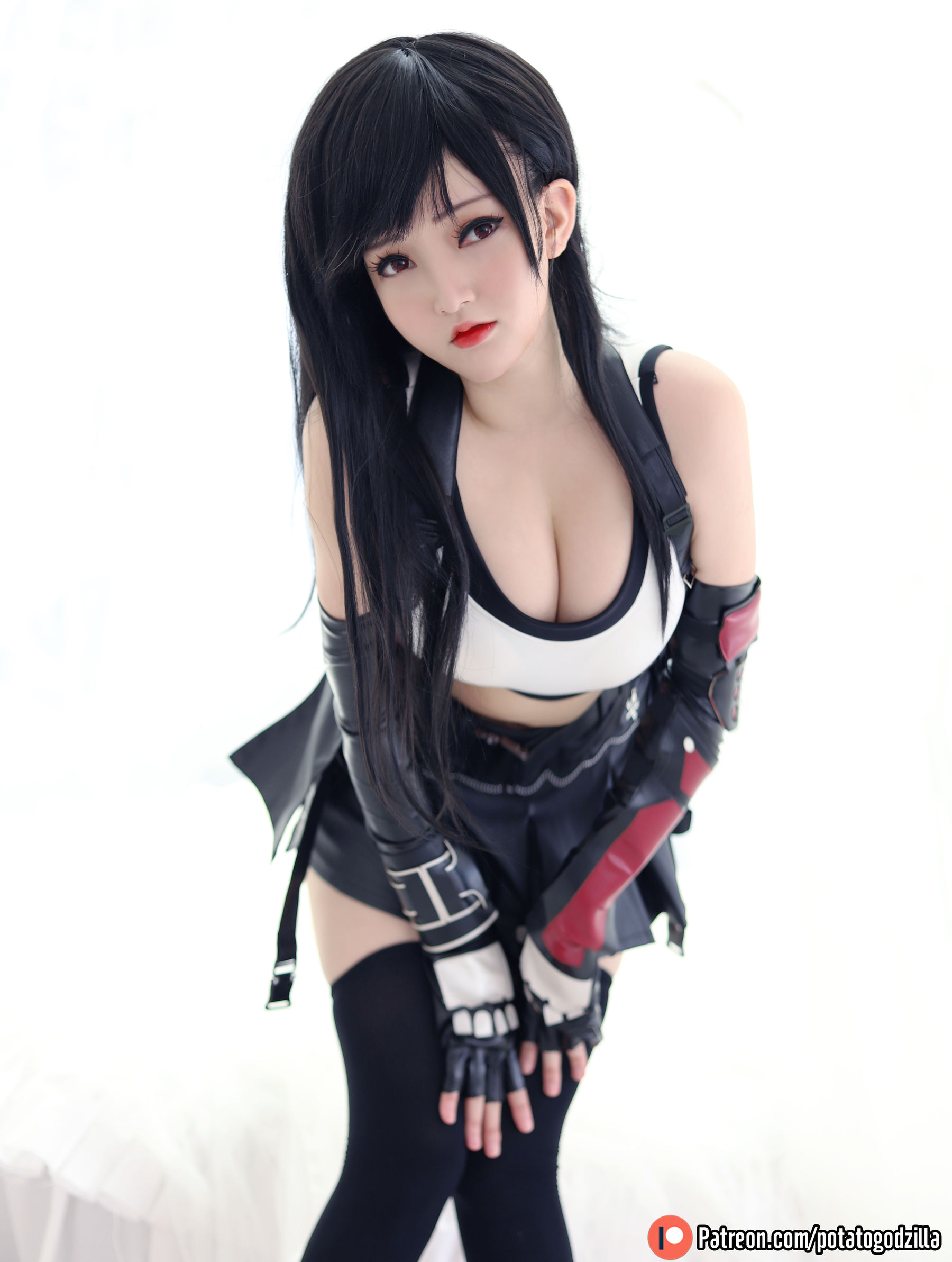 Coser小姐姐Potato Godzilla - Tifa-图64