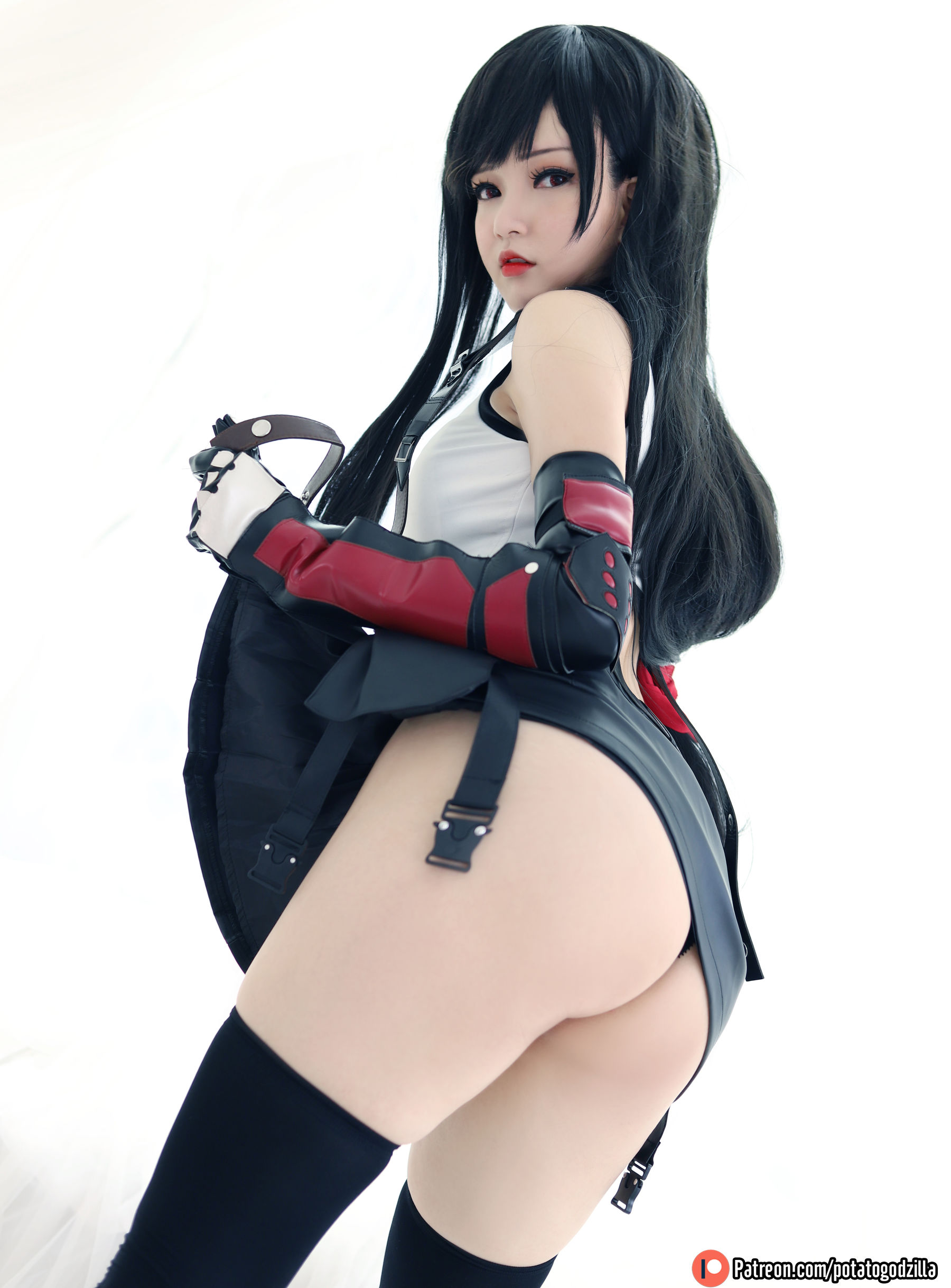 Coser小姐姐Potato Godzilla - Tifa-图68