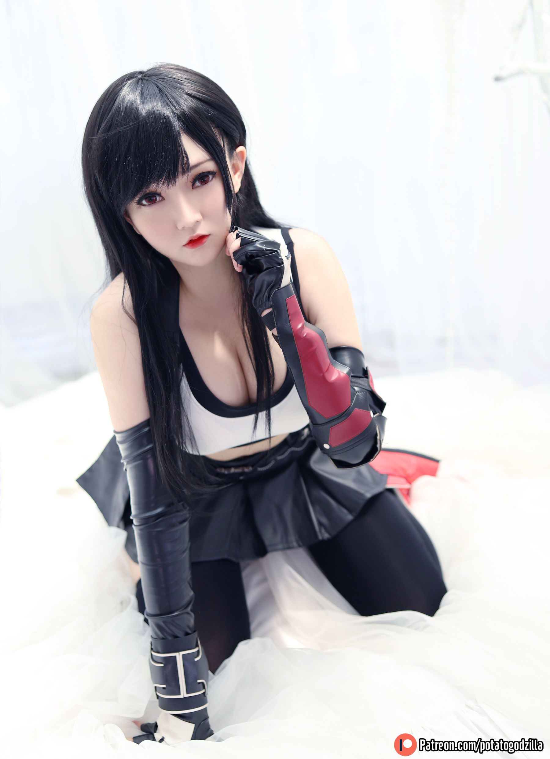 Coser小姐姐Potato Godzilla - Tifa-图94