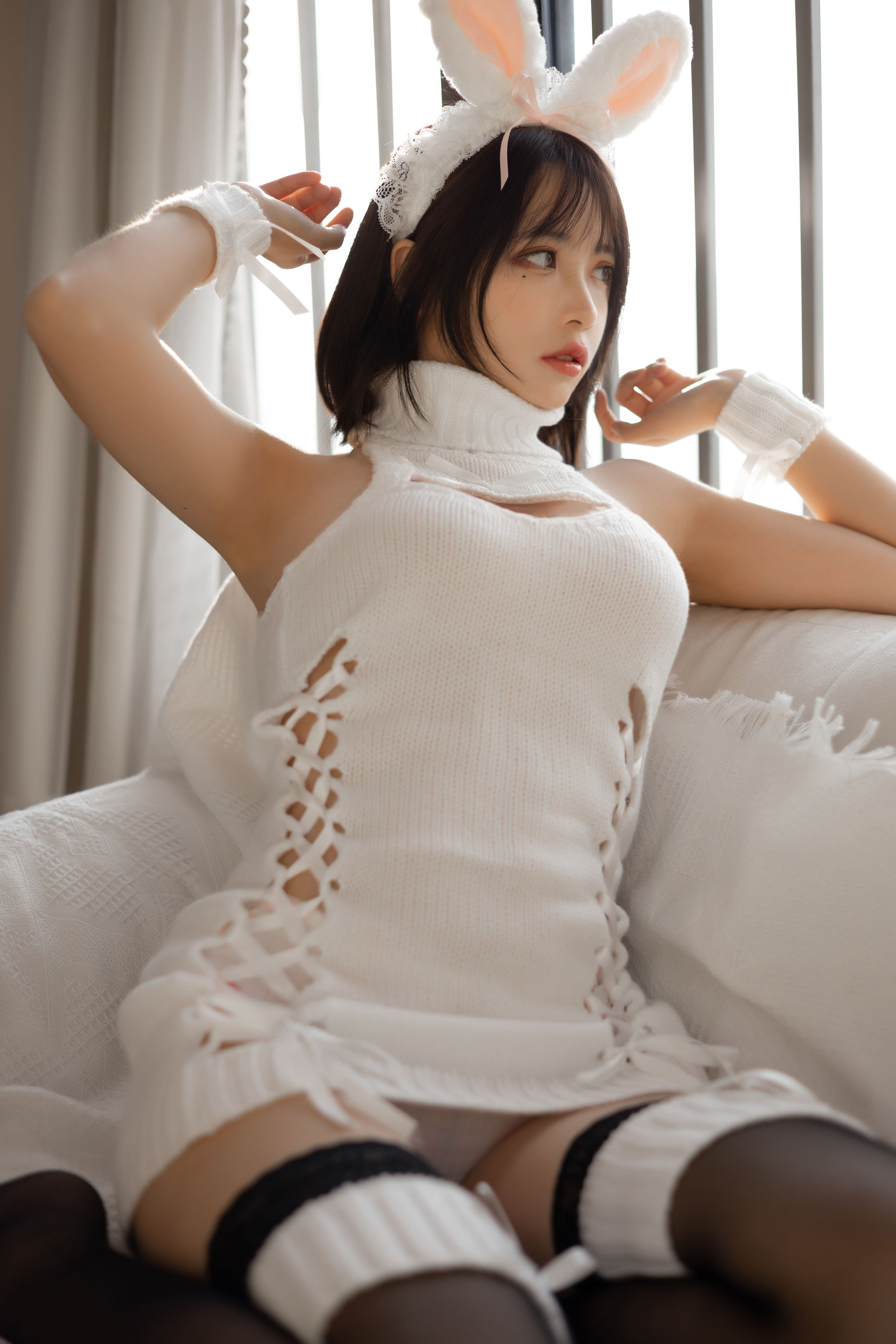 疯猫ss - 白色毛衣-图10