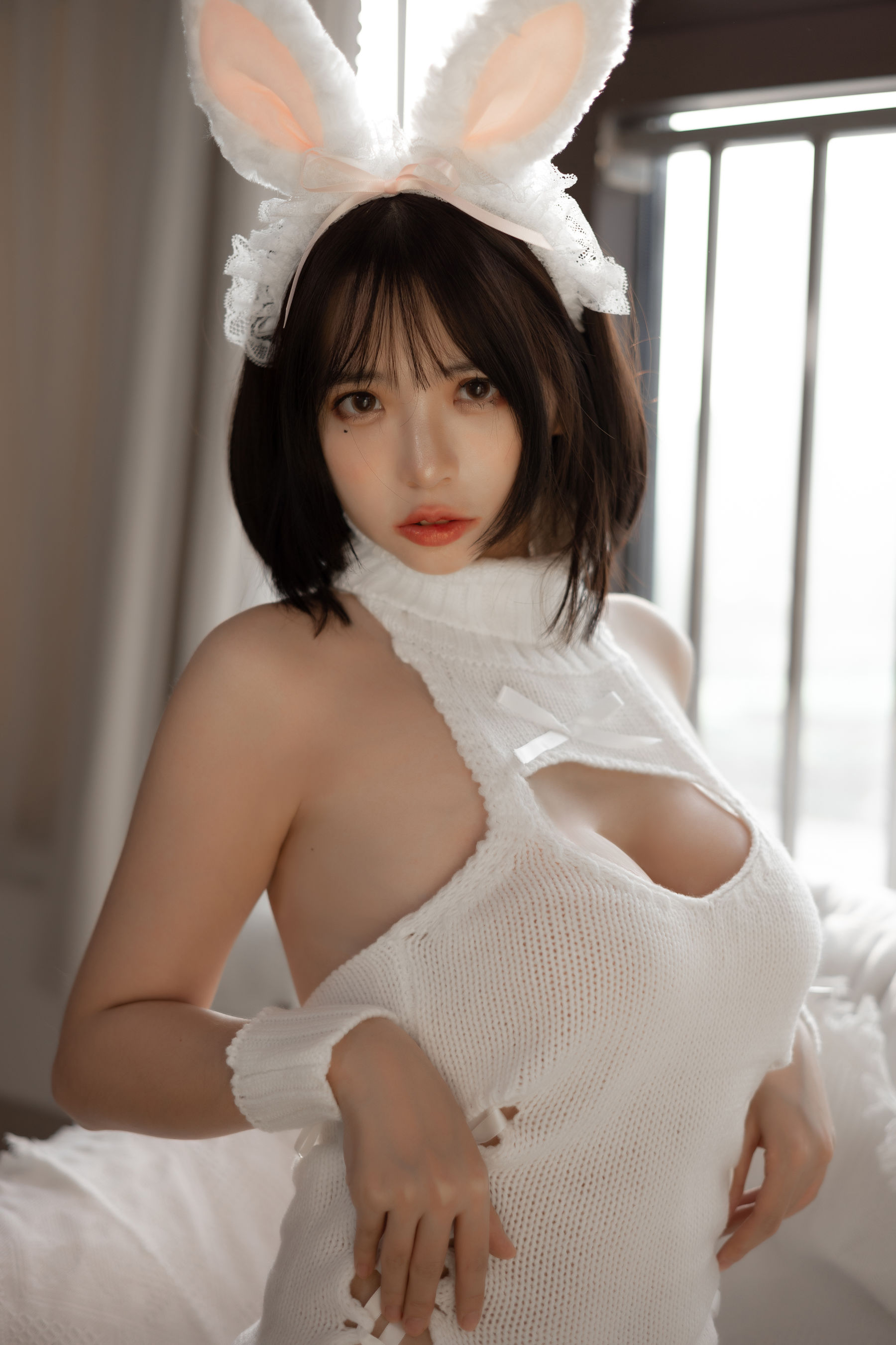 疯猫ss - 白色毛衣-图11