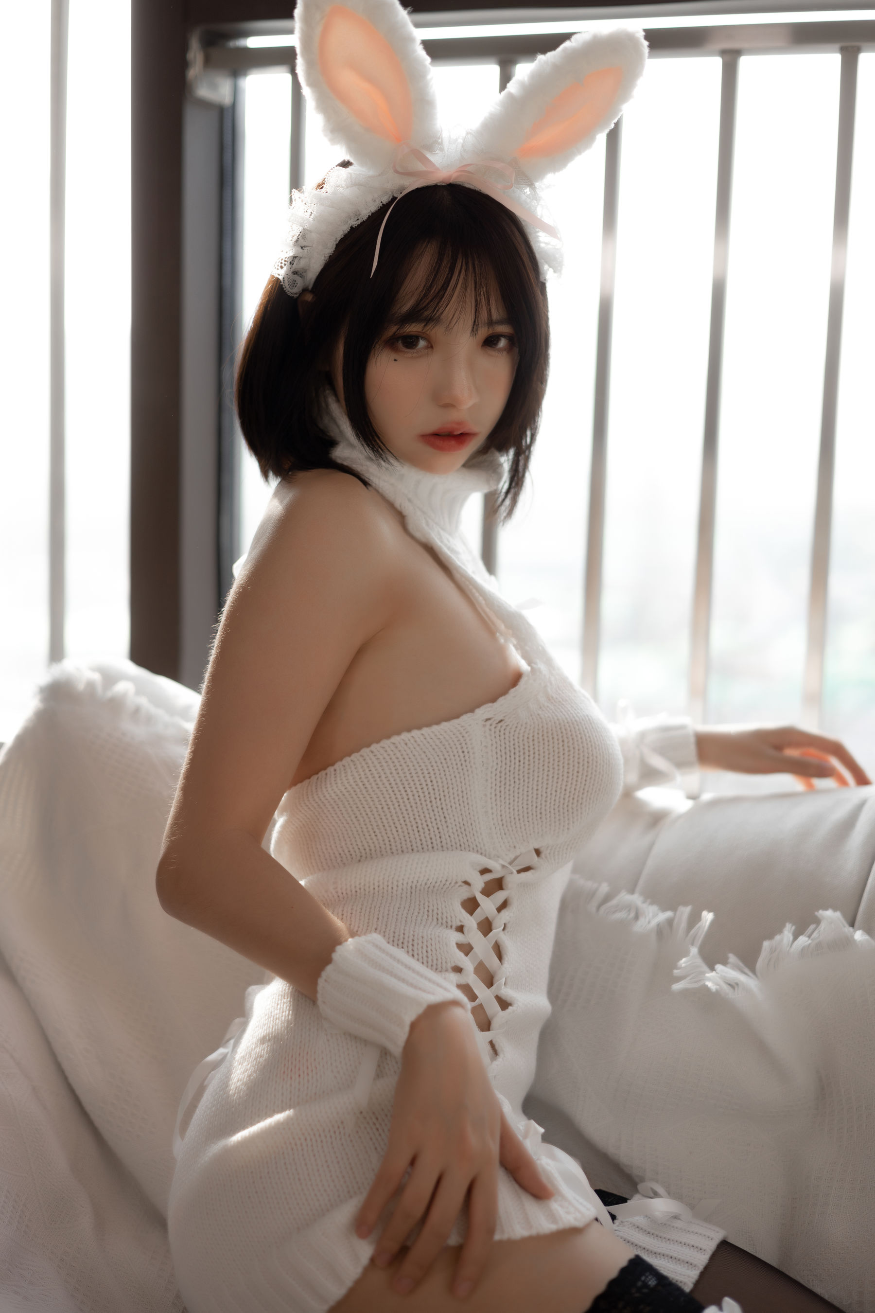 疯猫ss - 白色毛衣-图12