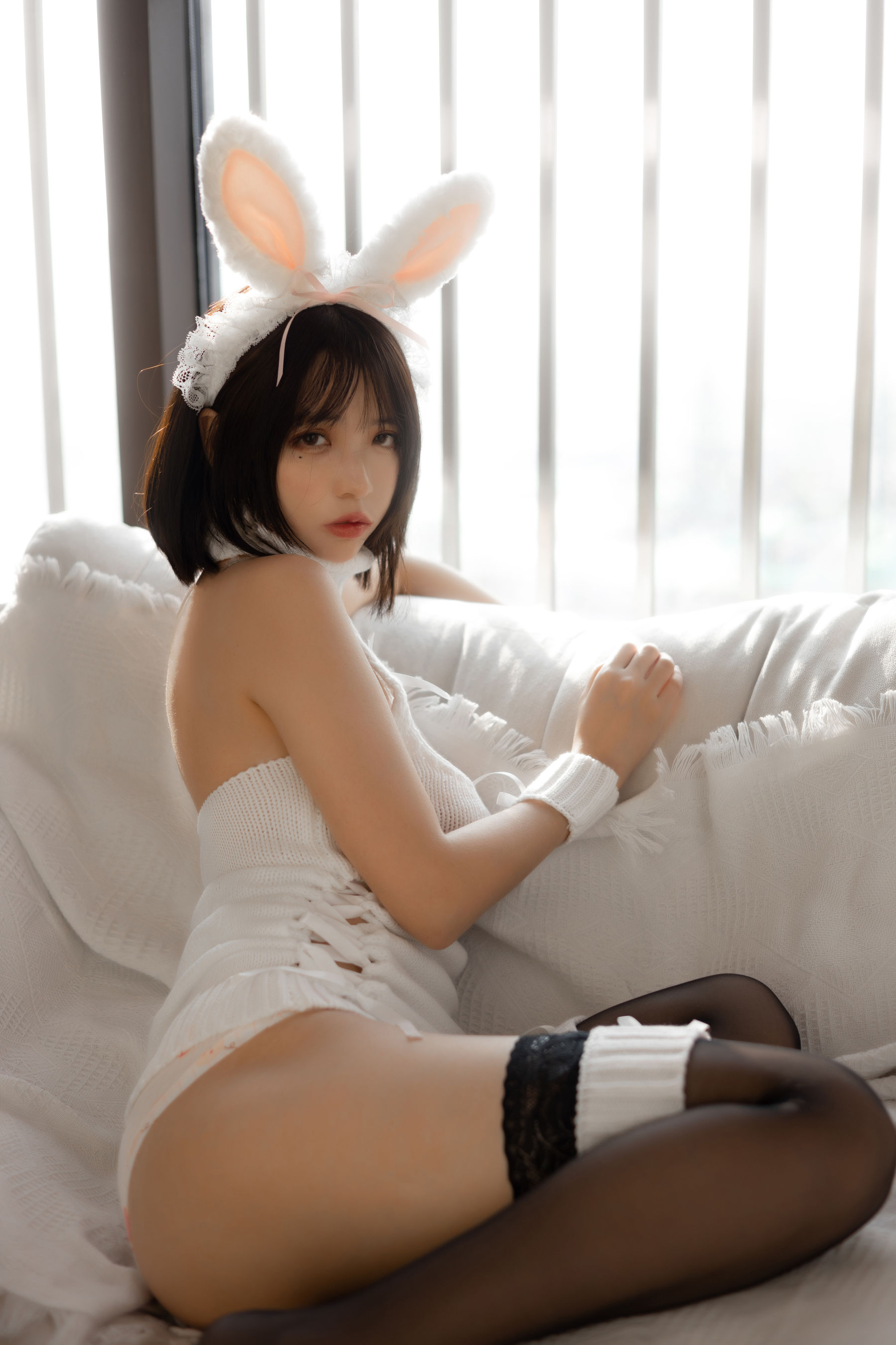 疯猫ss - 白色毛衣-图5