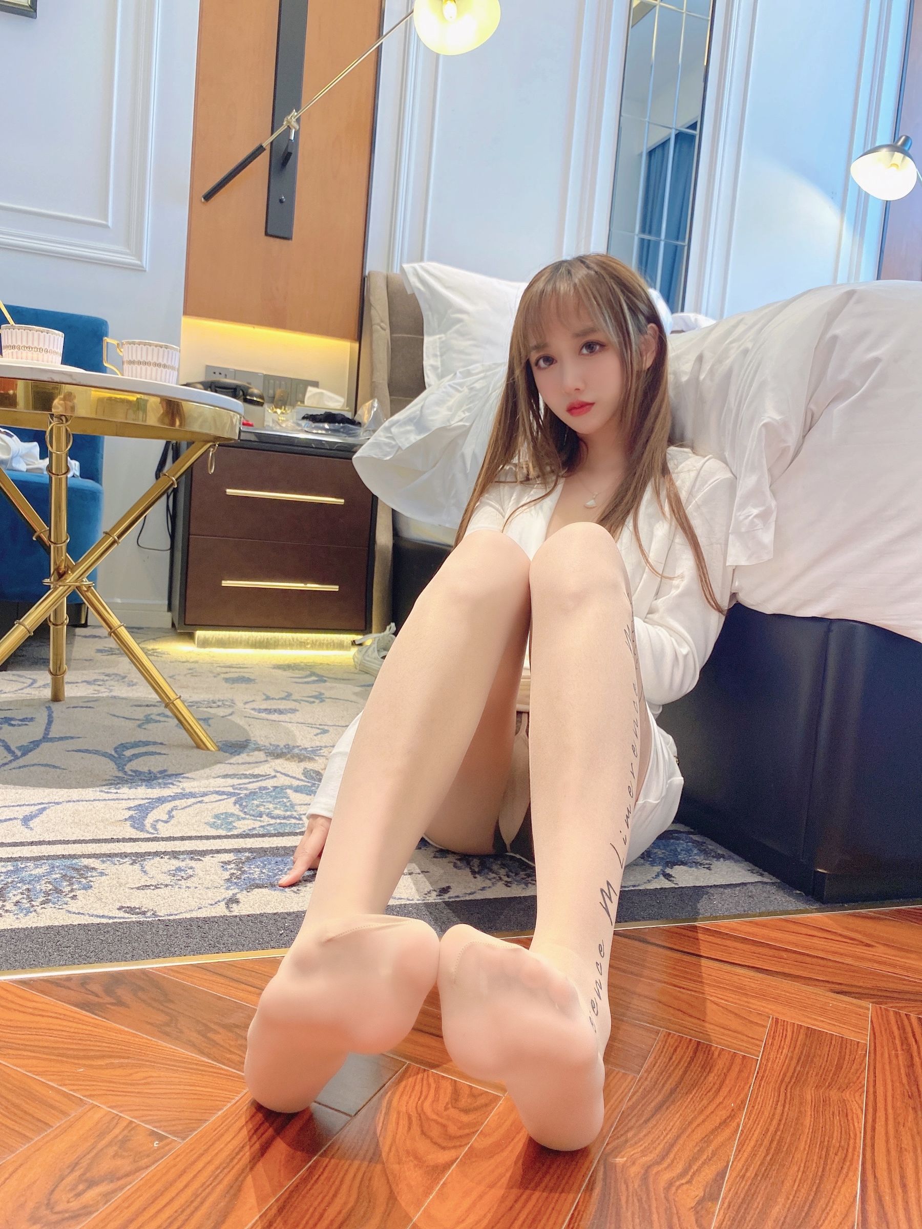 斗鱼米线线sama - 肉丝袜美腿-图18