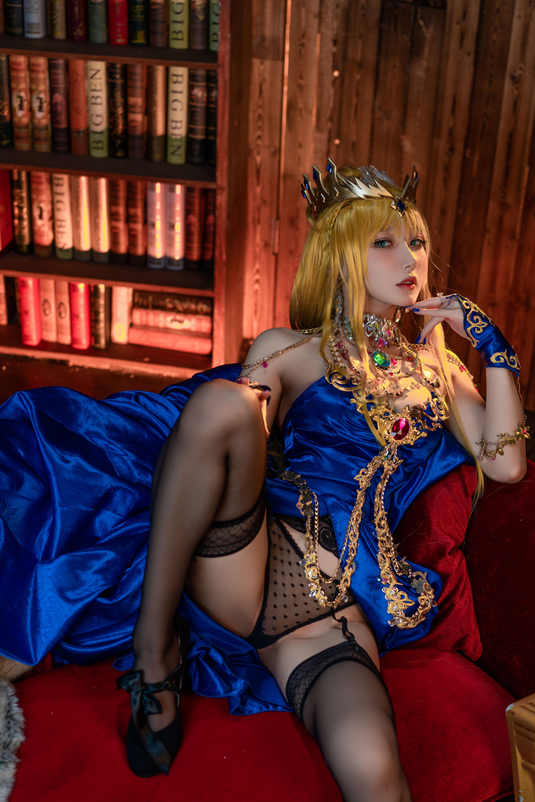 动漫博主阿包也是兔娘 - 白枪呆同人睡衣-图10