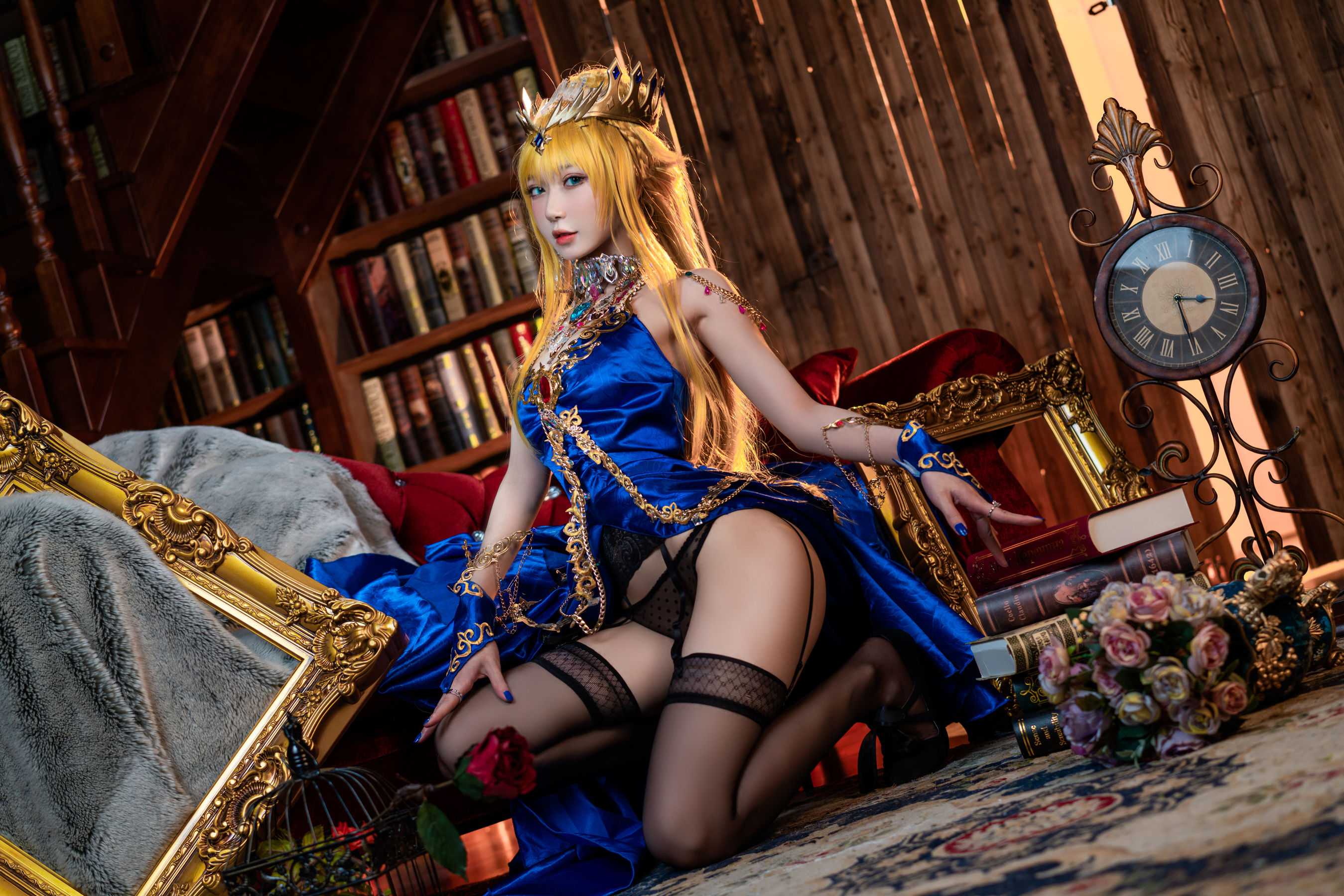 动漫博主阿包也是兔娘 - 白枪呆同人睡衣-图22