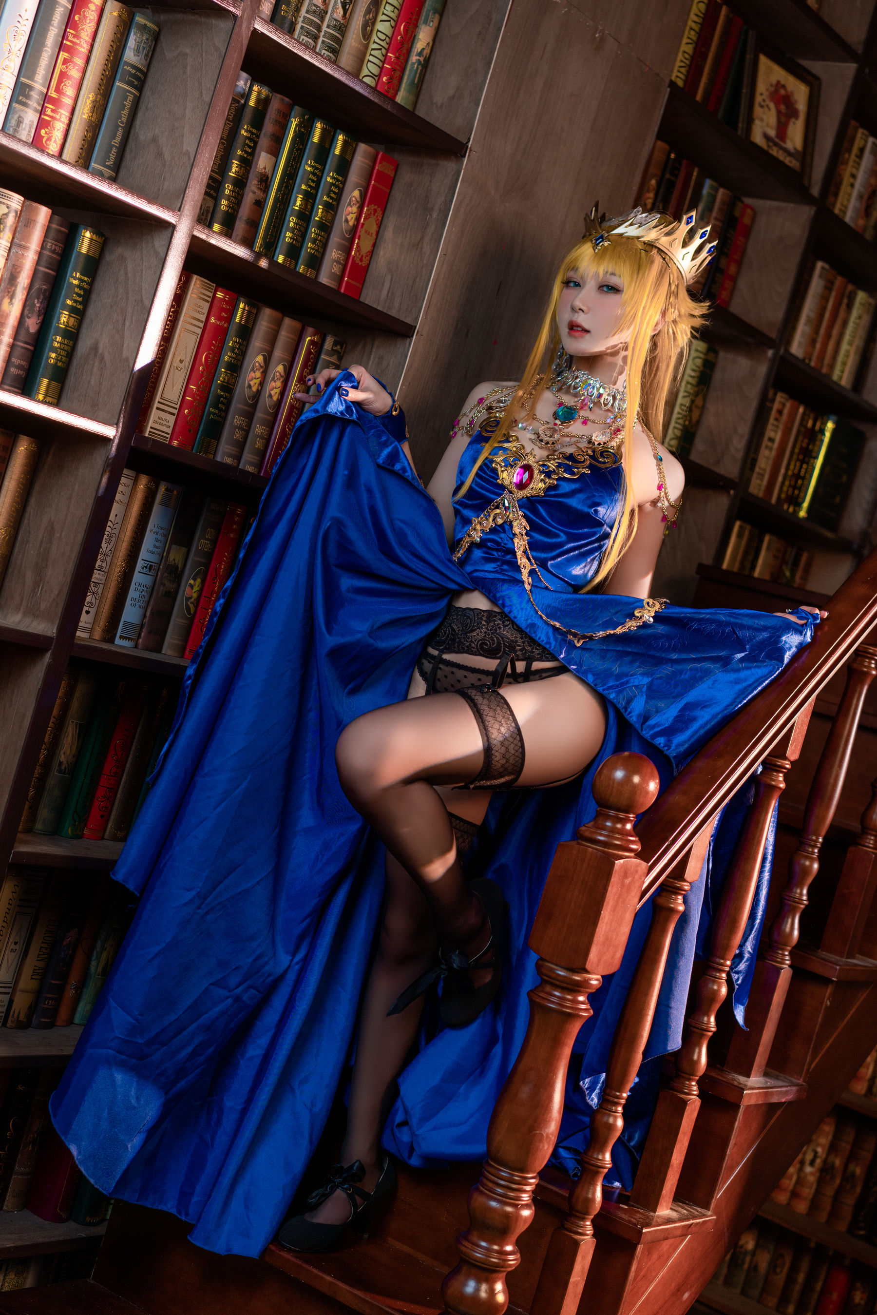 动漫博主阿包也是兔娘 - 白枪呆同人睡衣-图4