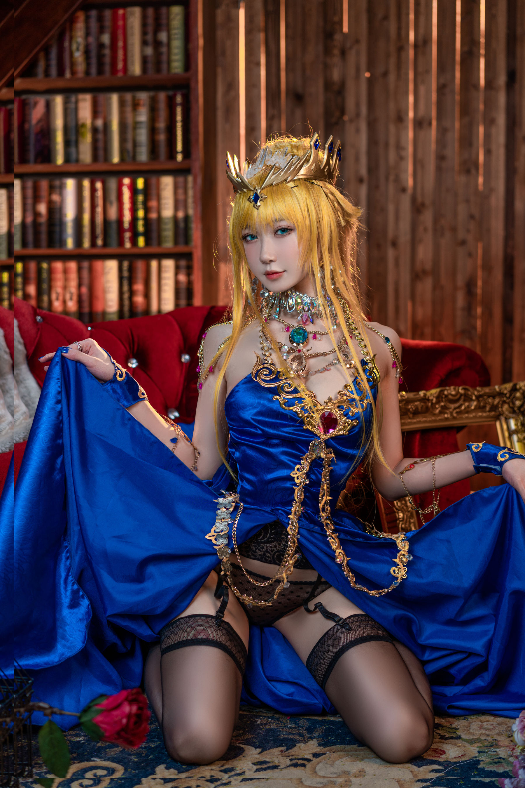 动漫博主阿包也是兔娘 - 白枪呆同人睡衣-图6