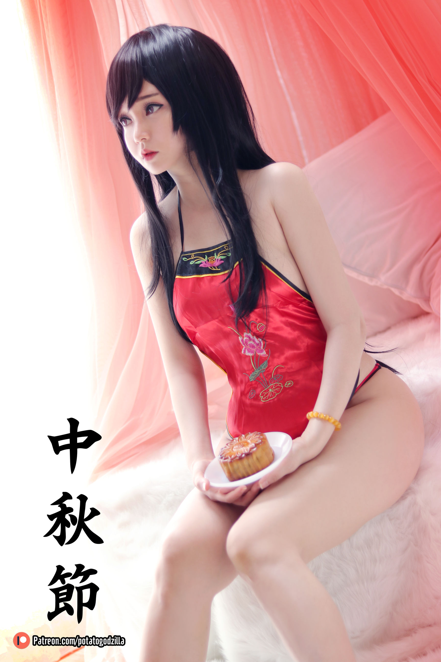 Coser小姐姐Potato Godzilla - Happy Mid Autumn 2019-图16