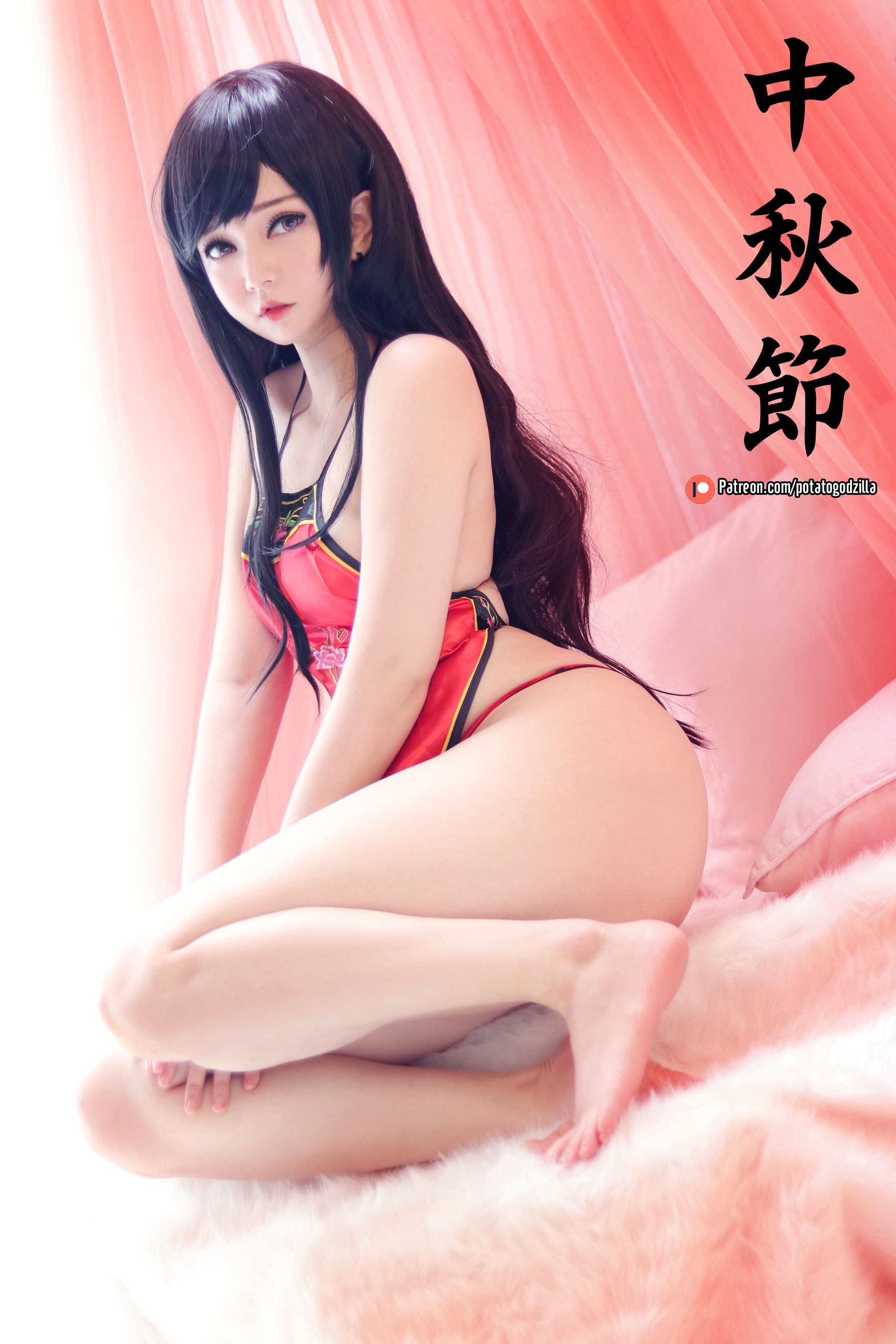 Coser小姐姐Potato Godzilla - Happy Mid Autumn 2019-图4