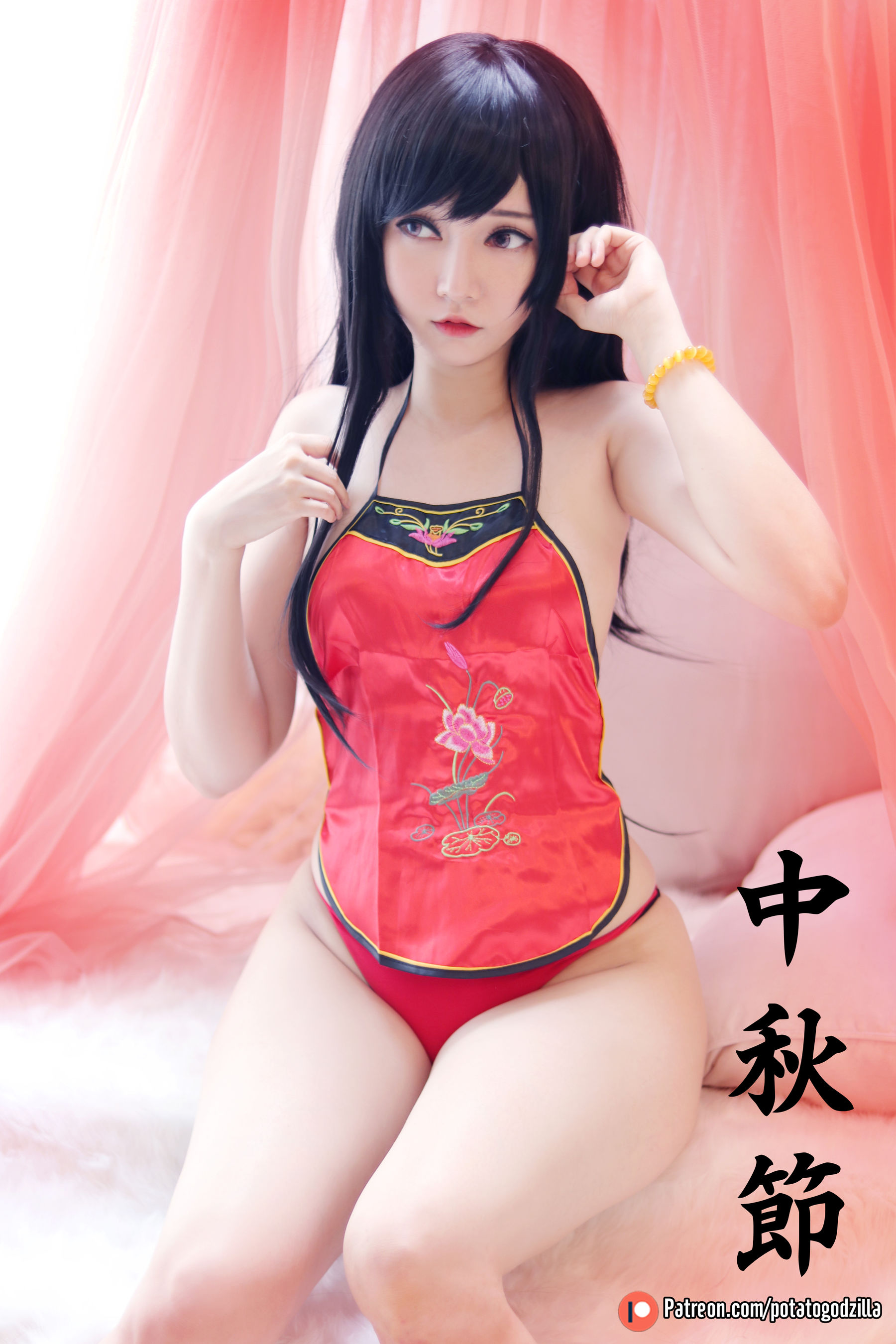 Coser小姐姐Potato Godzilla - Happy Mid Autumn 2019-图5