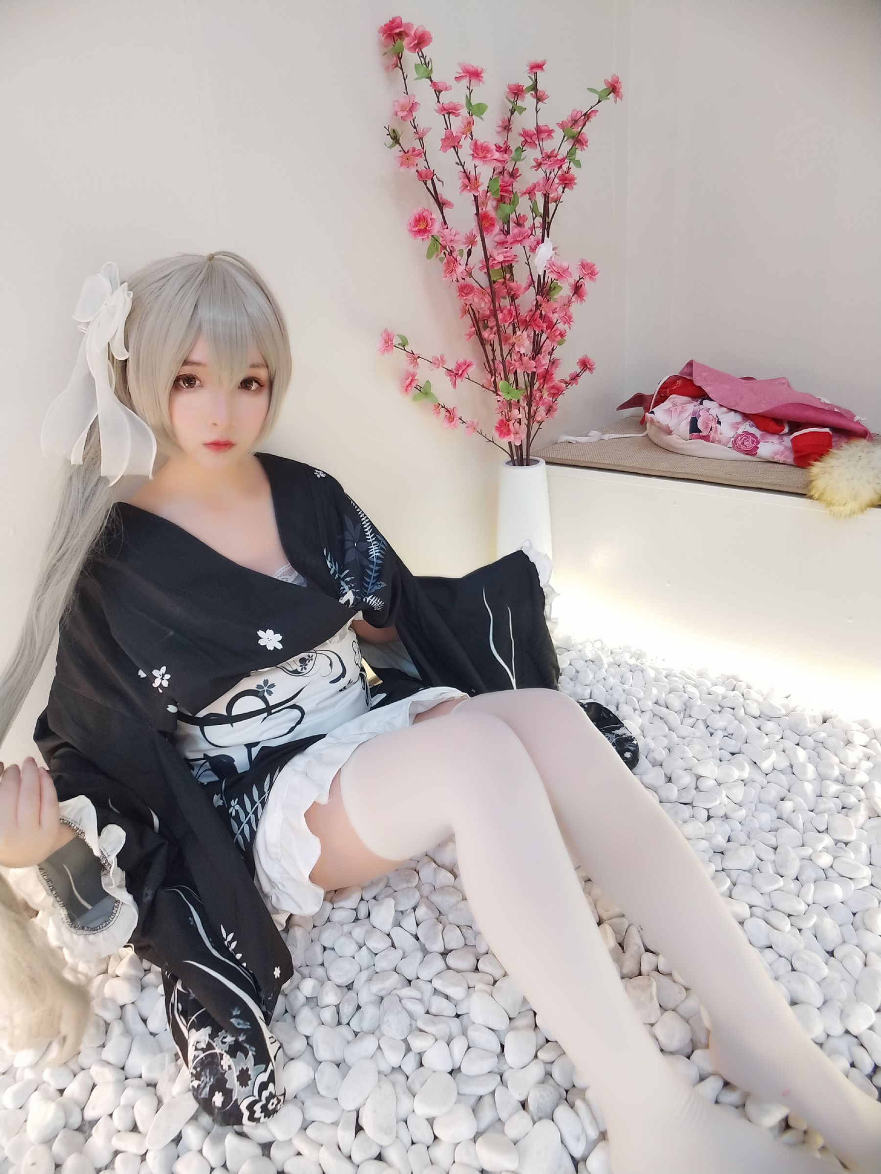 二次元美女古川kagura - 穹妹和服-图27