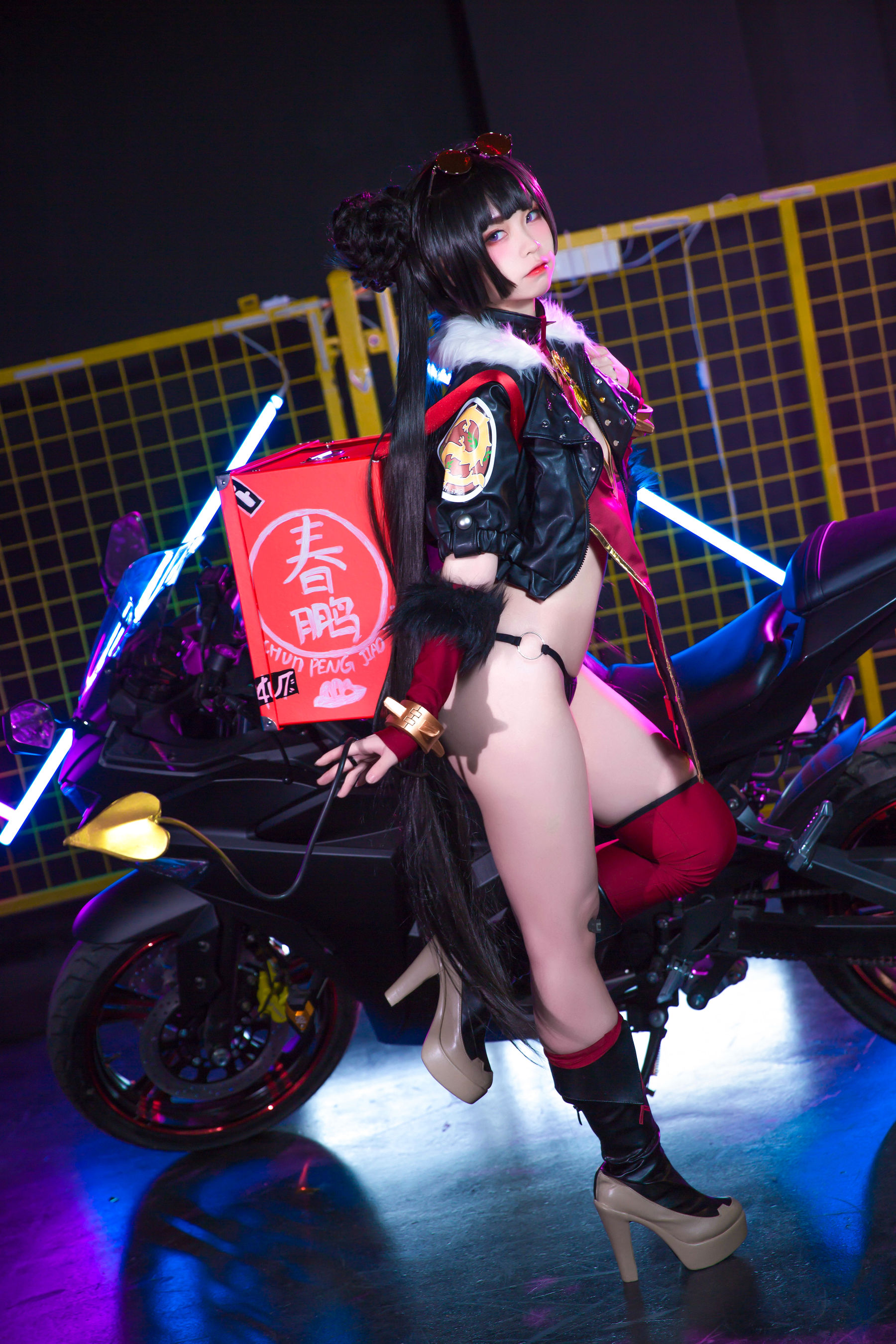 动漫博主G44不会受伤 - 春鹏饺子外卖小妹-图0